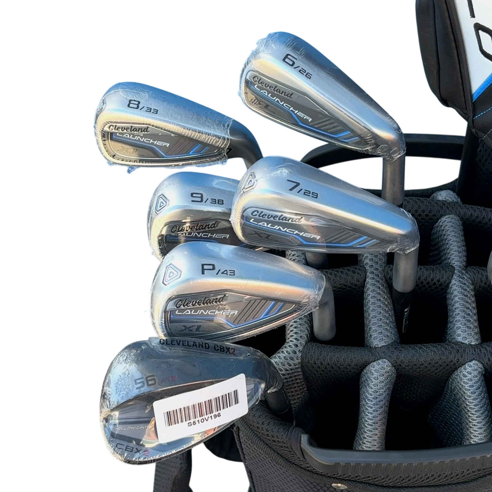 Cleveland Launcher XL Komplet Sæt Med Bag / 6-PW+SW / Flex Regular / Grafit