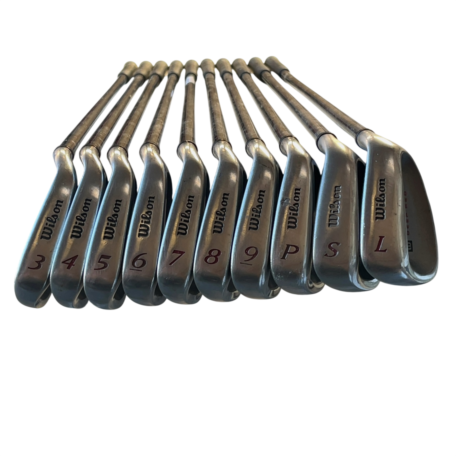 Wilson Deep Red Jernsæt / 3-PW+SW+LW / Flex Regular / Stål