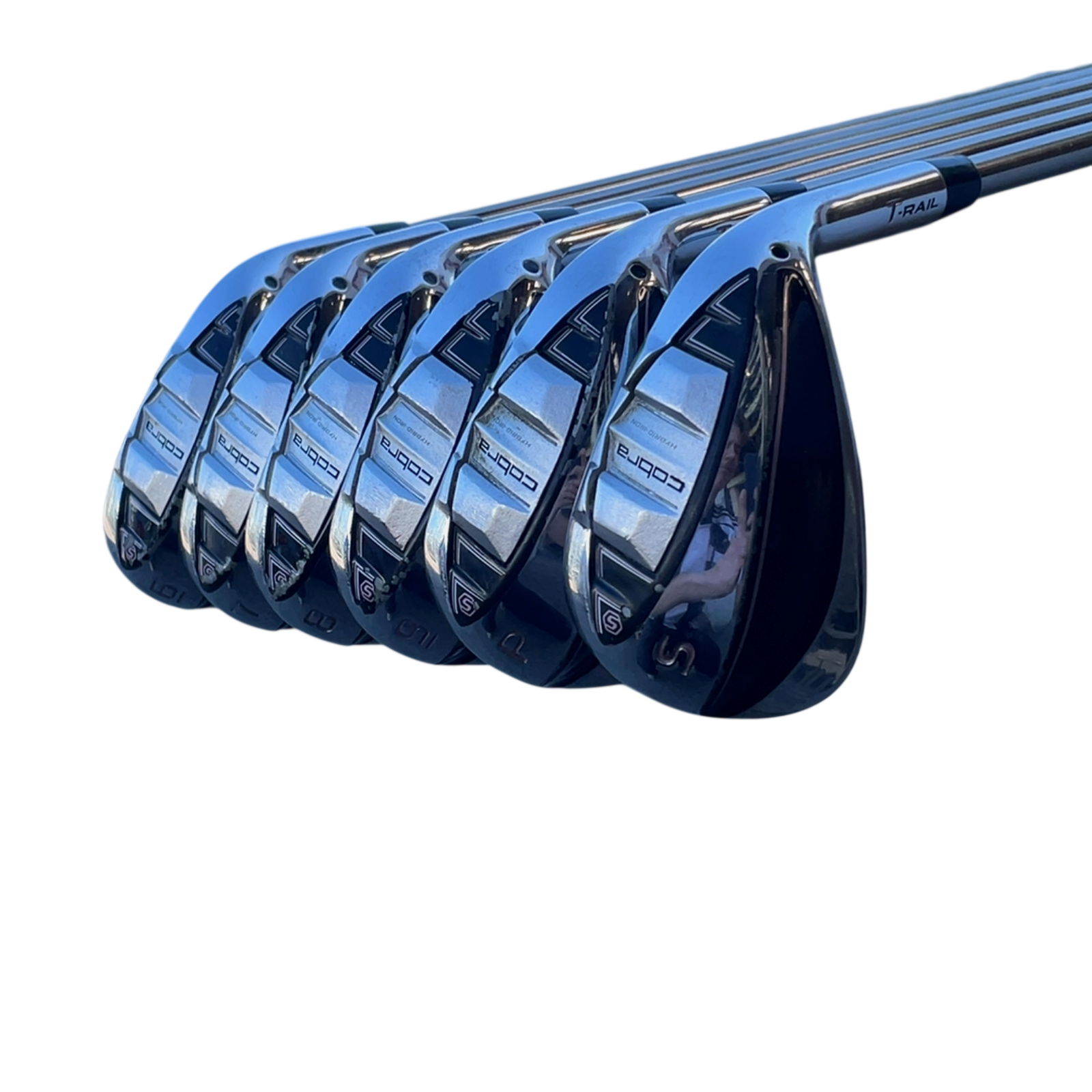 Cobra T-rail Jernsæt / 6-PW+SW / Flex Ladies / Grafit