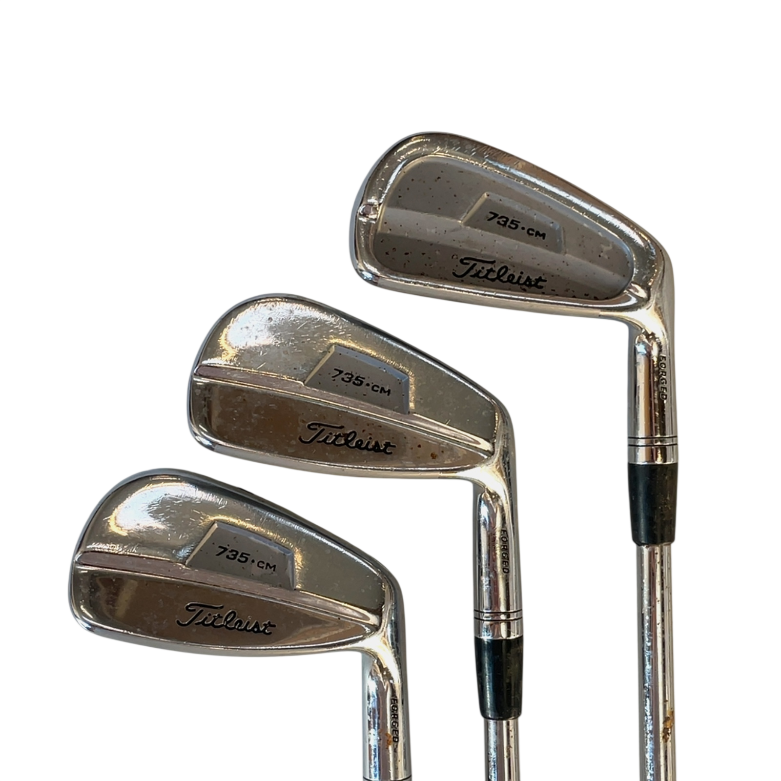 Titleist 735 CM Jernsæt / 3-PW / Flex Stiff / Stål