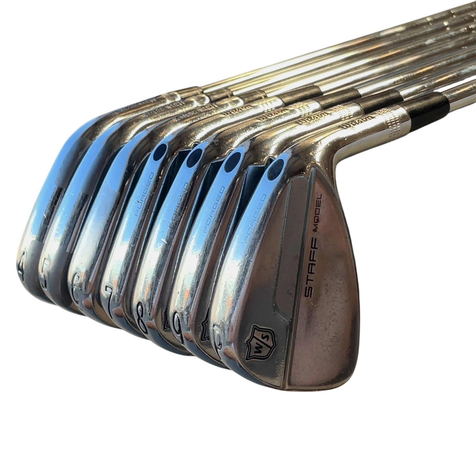 Wilson Staff Staff Model/FG Tour V6 Jernsæt / 37 / Flex Stiff / Stål