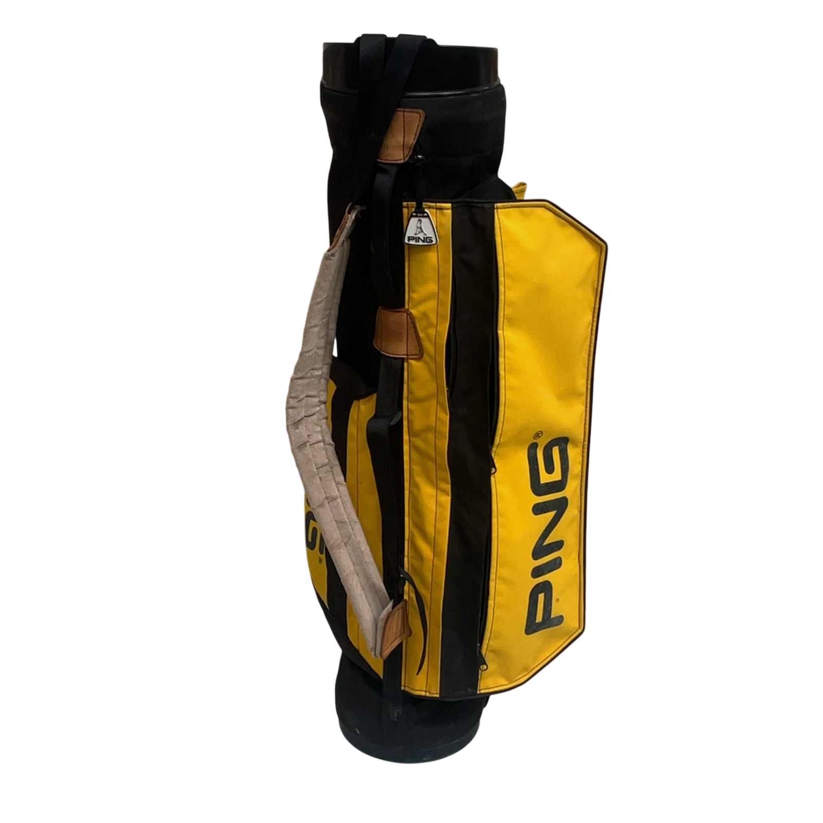 PING Golf Bag / 4-Rum / Gul