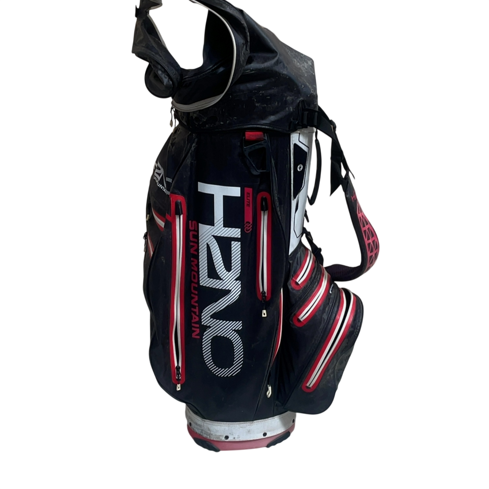 Sun Mountain H2NO Golf Bag / 14-Rum / Sort