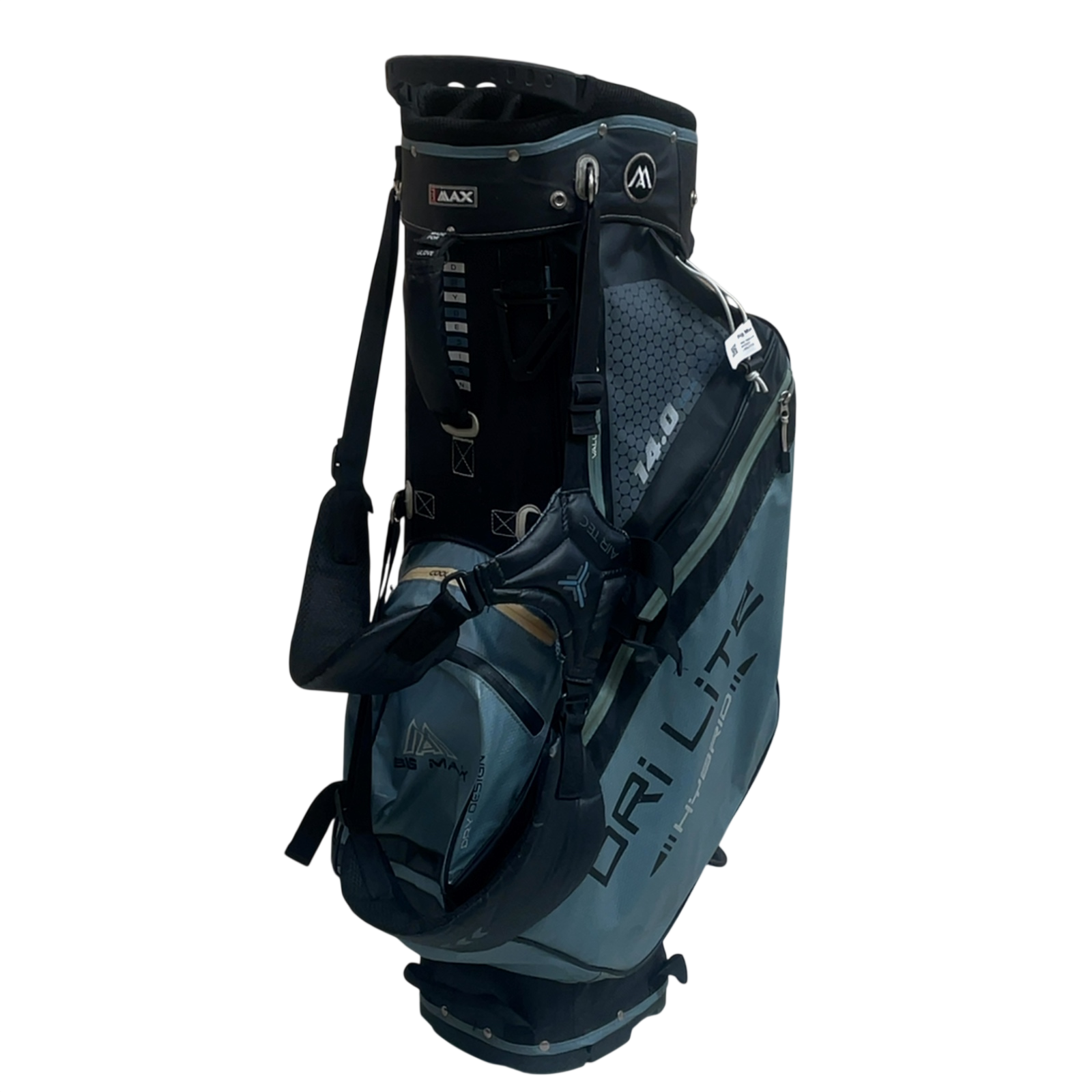 Big Max Dri Lite Golf Bag / 14-Rum / Marineblå