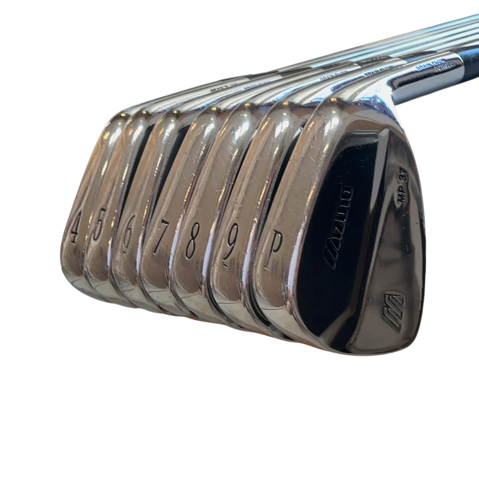 Mizuno MP-37 Jernsæt / 4-PW / Flex Stiff / Stål