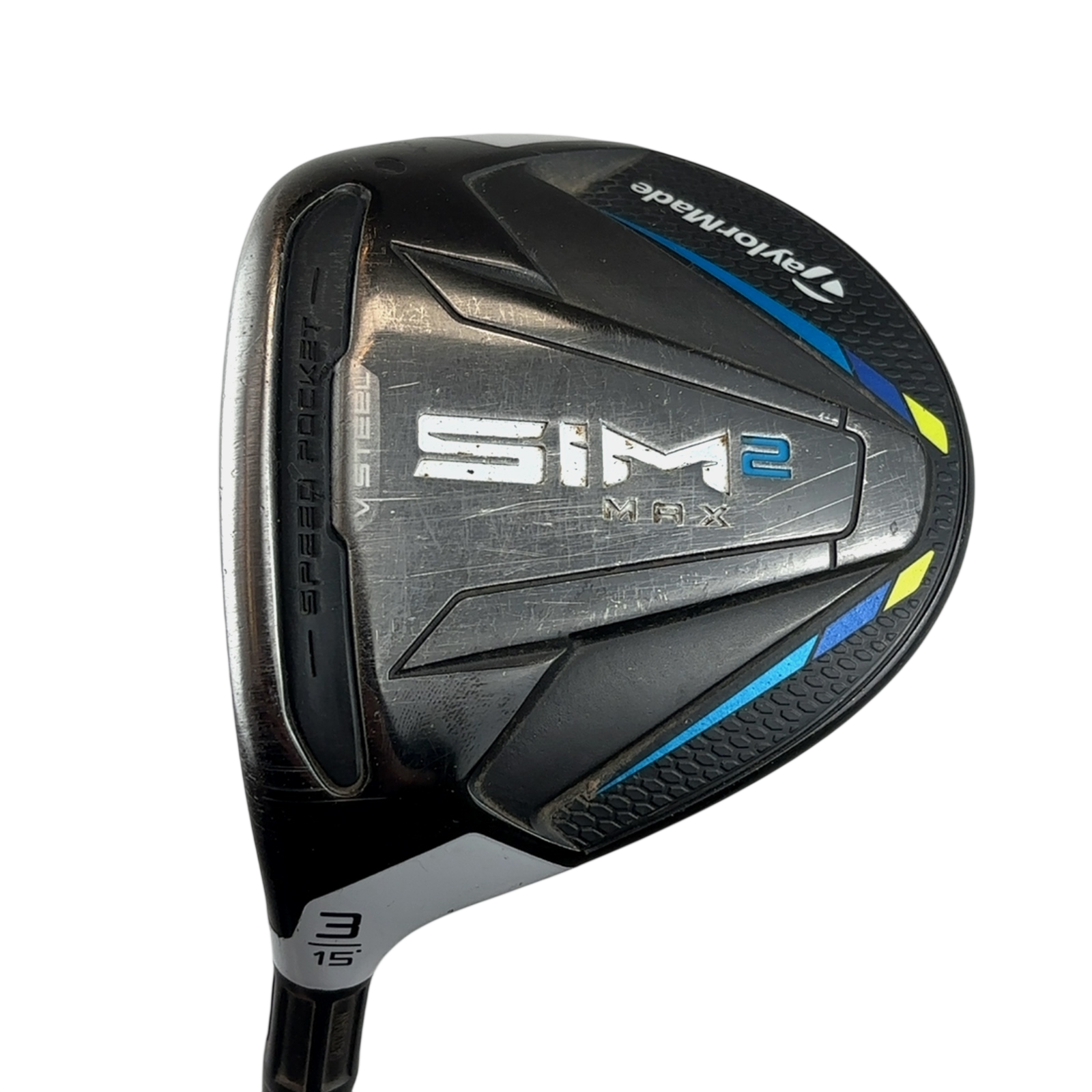 Venstre TaylorMade SIM2 Max Fairway Wood / Flex Regular / #3/15