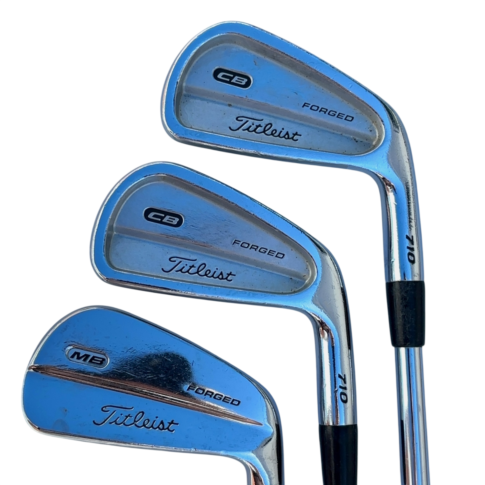Titleist CB/MB 710 Forged Jernsæt / 3-PW / Flex Stiff / Stål