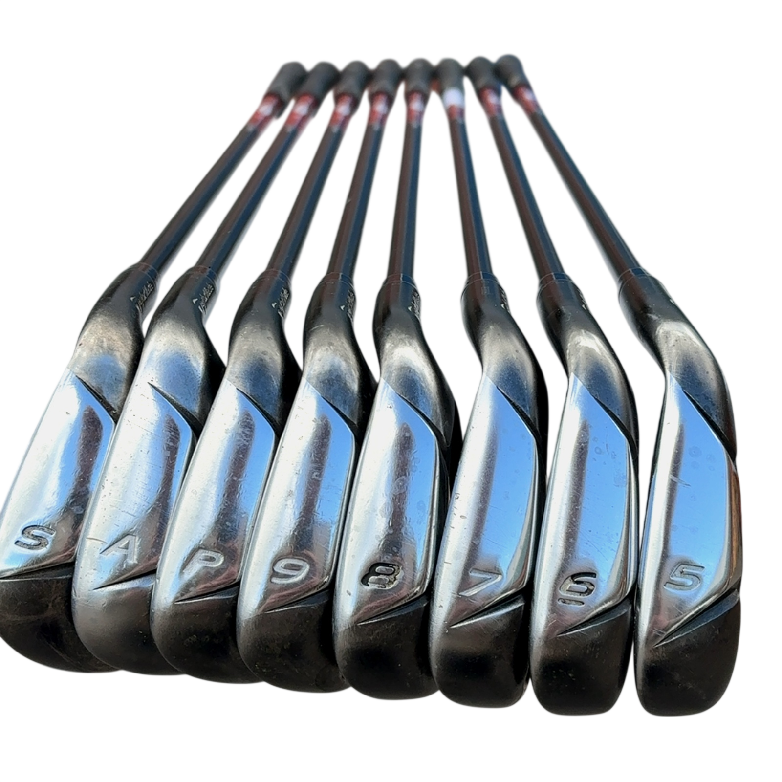 TaylorMade Burner 2.0 Jernsæt / 5-PW+AW+SW / Flex Regular / Grafit