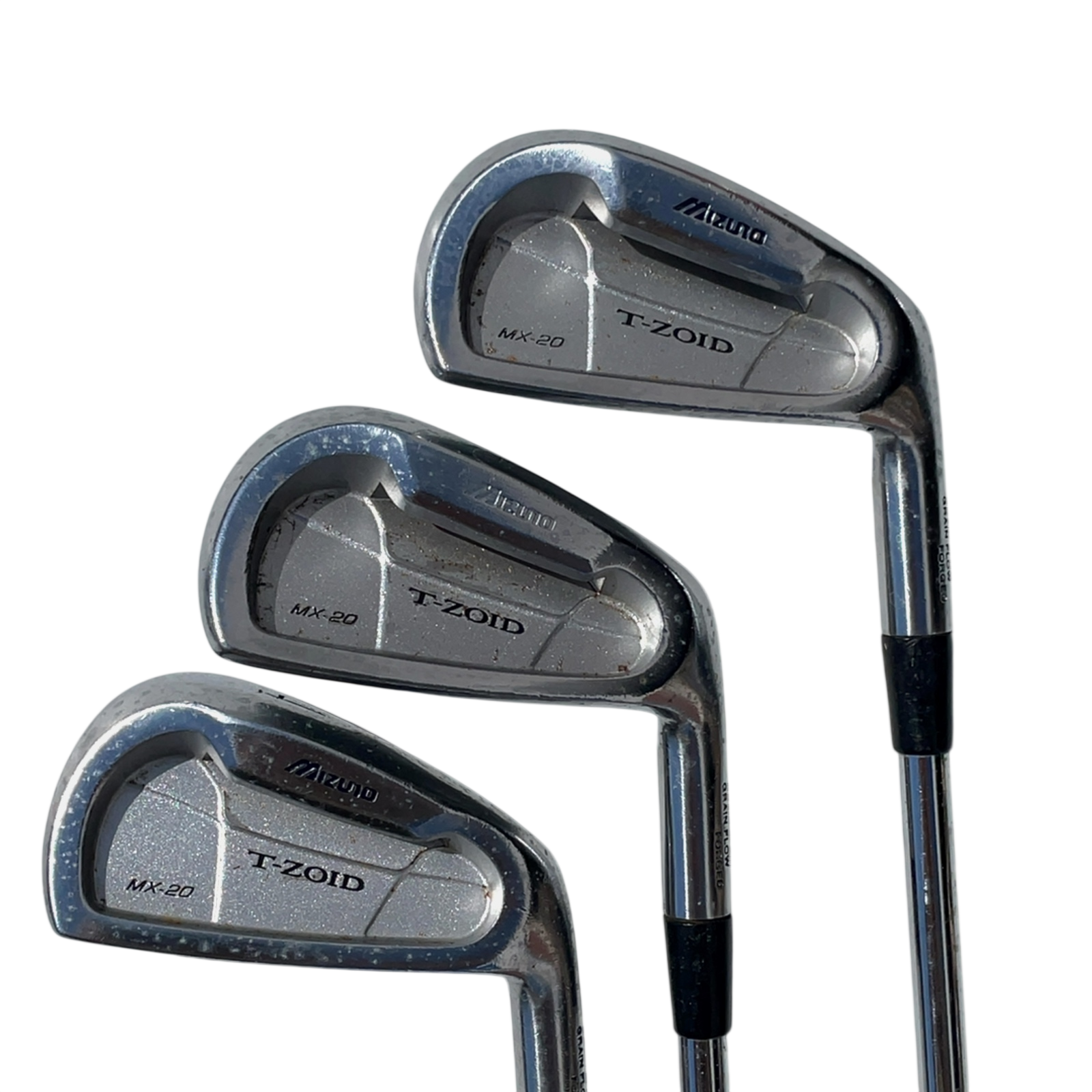 Mizuno T-Zoid MX-20 Jernsæt / 4-5i+7+9-PW / Flex Stiff / Stål