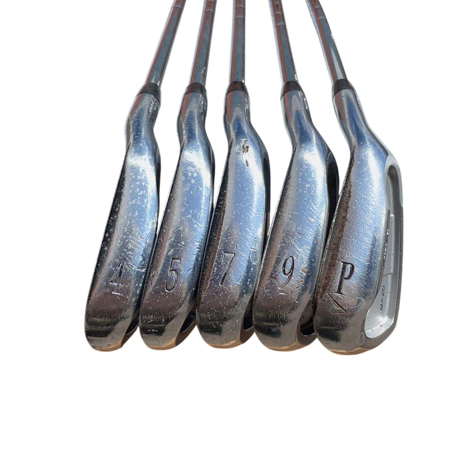 Mizuno T-Zoid MX-20 Jernsæt / 4-5i+7+9-PW / Flex Stiff / Stål