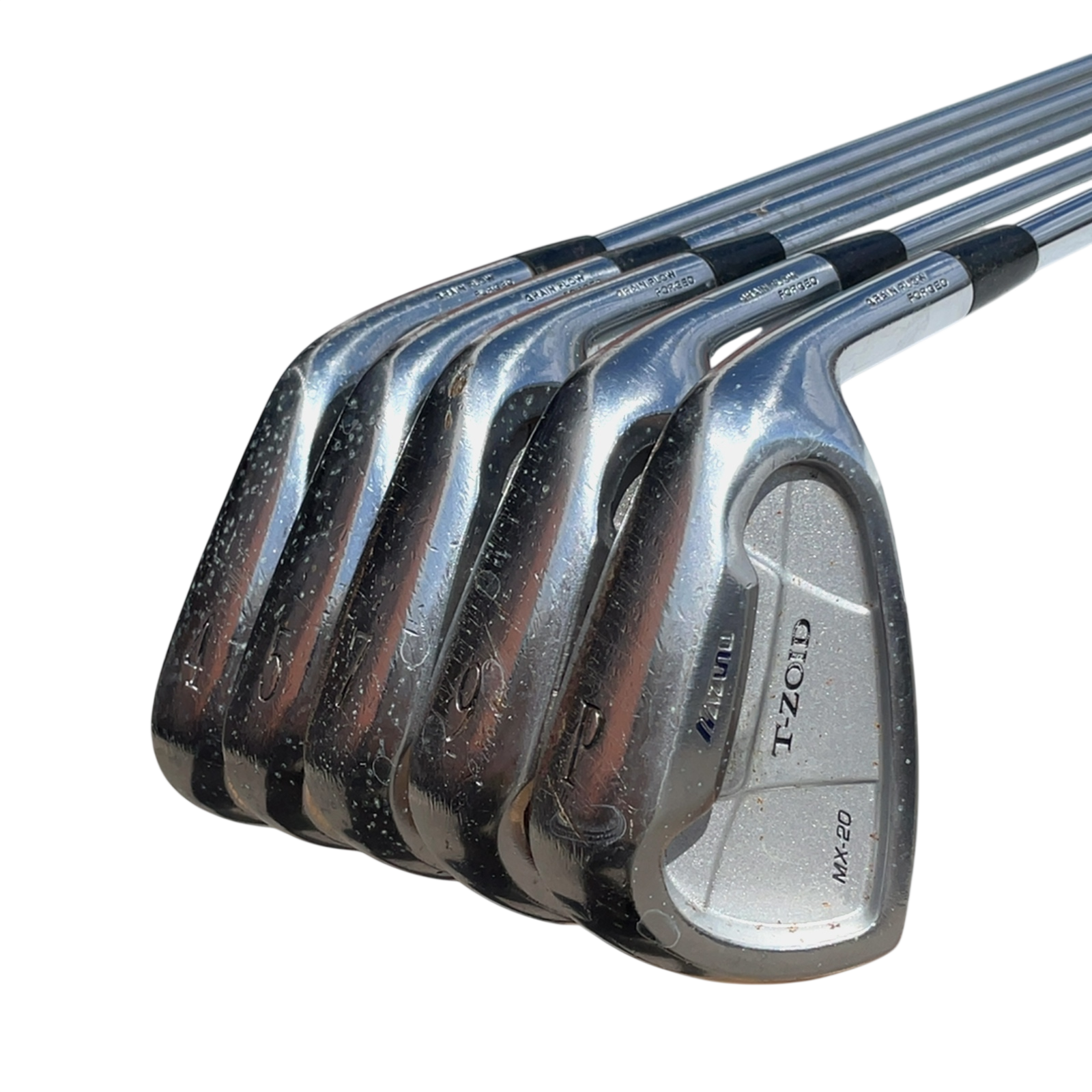 Mizuno T-Zoid MX-20 Jernsæt / 4-5i+7+9-PW / Flex Stiff / Stål