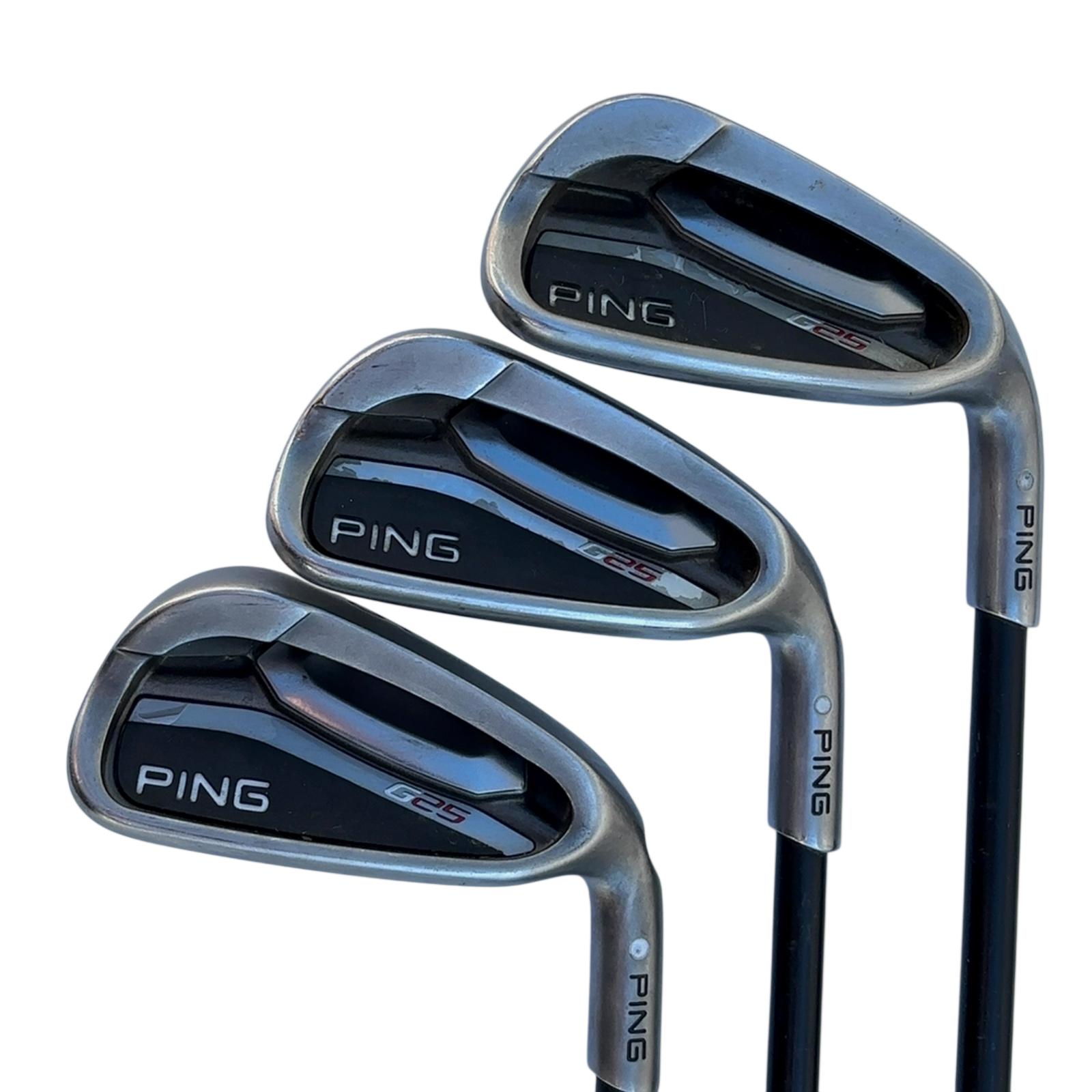 PING G25 Iron Set / 6-PW+SW+LW / Flex Regular / Graphite