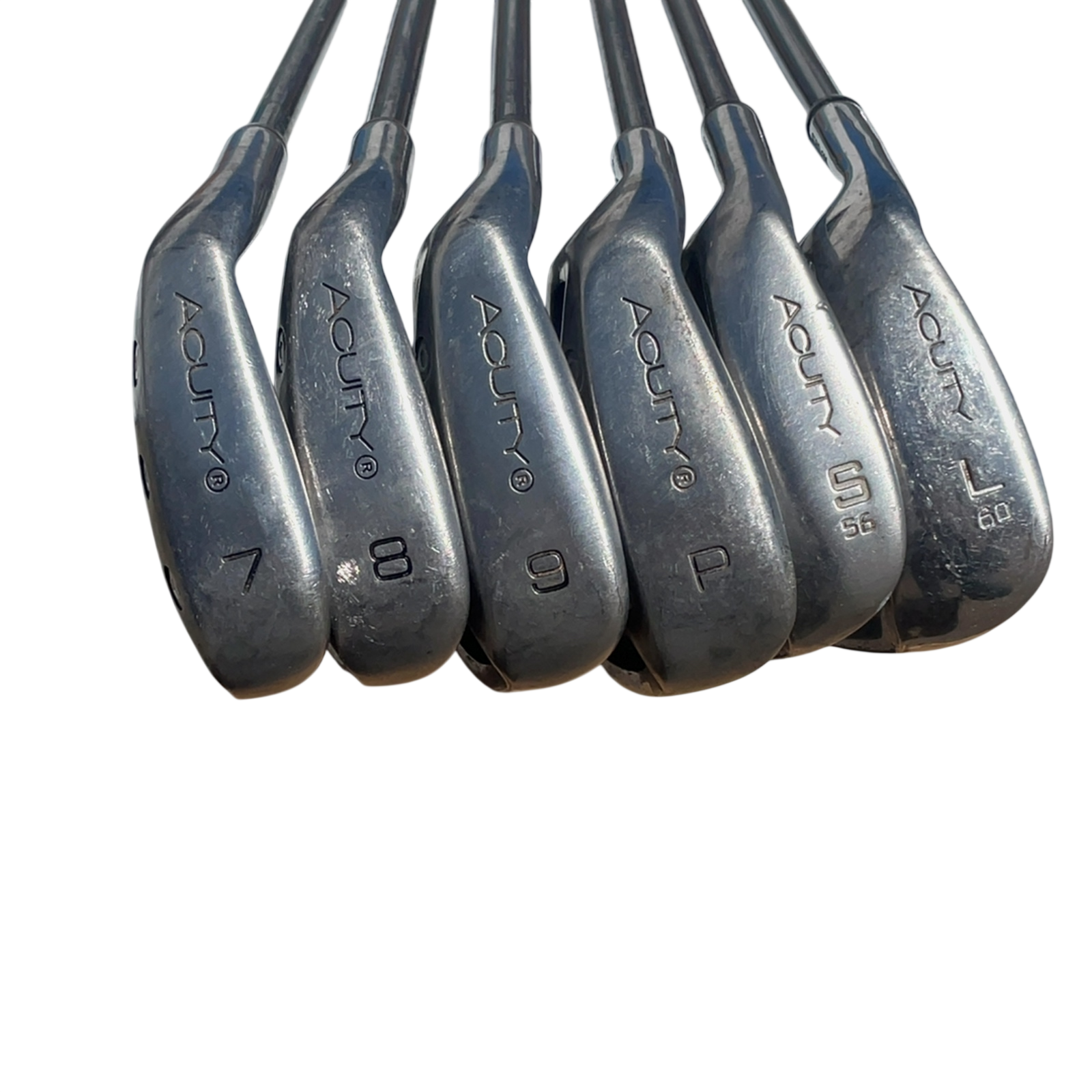 Venstre Acuity Vanquish Jernsæt / 7-PW+SW+LW / Flex Regular / Grafit