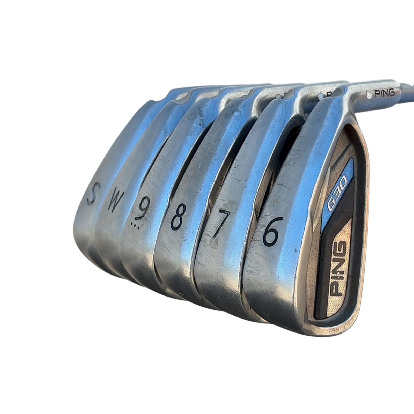 PING G30 Jernsæt / 6-PW+SW / Flex Regular / Grafit