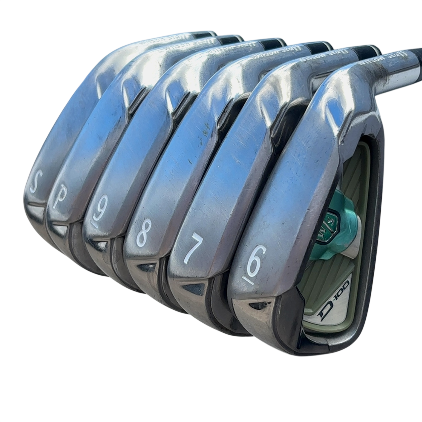 Wilson Staff Wilson D100 Superlite Zestaw żelaz / 6-PW+SW / Flex Ladies / Grafit