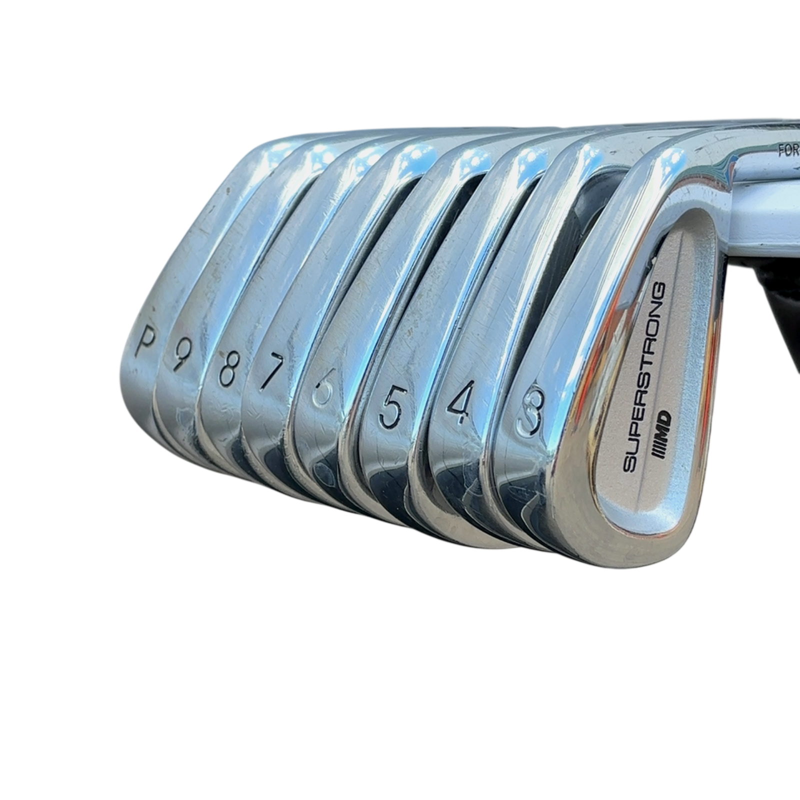 MD Golf Superstrong Juego de hierros / 3-PW / Flex Regular / Acero