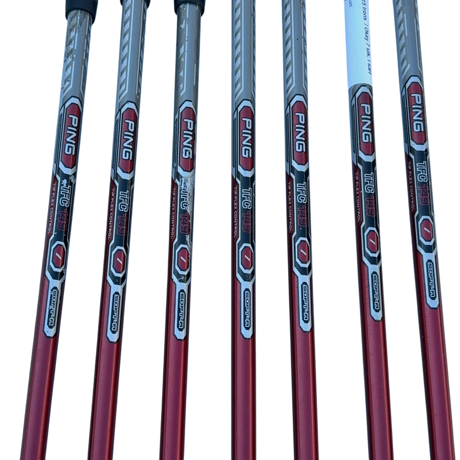 PING K15 Iron Set / 6-PW+GW+SW / Flex A-flex / Graphite