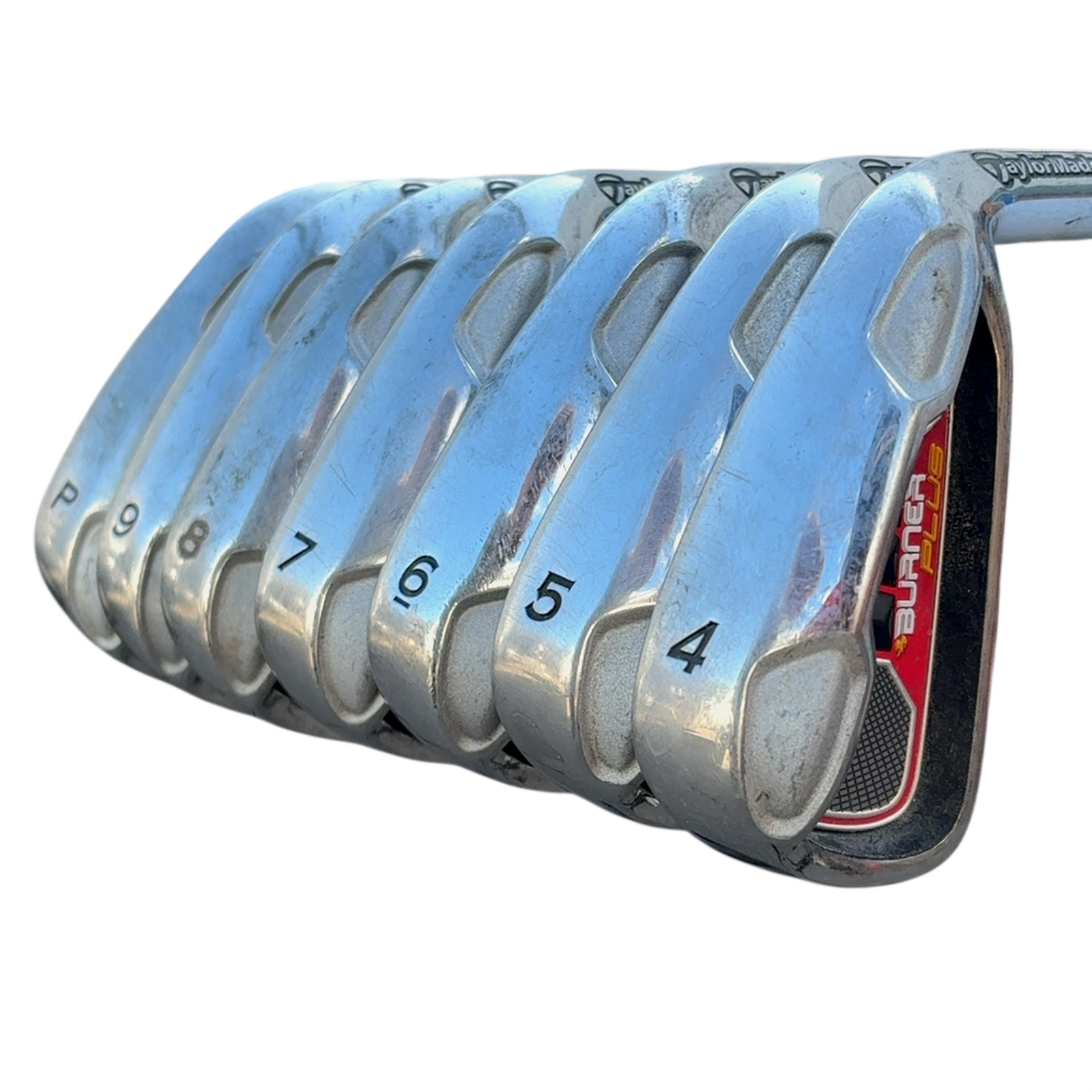TaylorMade Burner Plus Iron Set / 4-PW / Flex Stiff / Steel