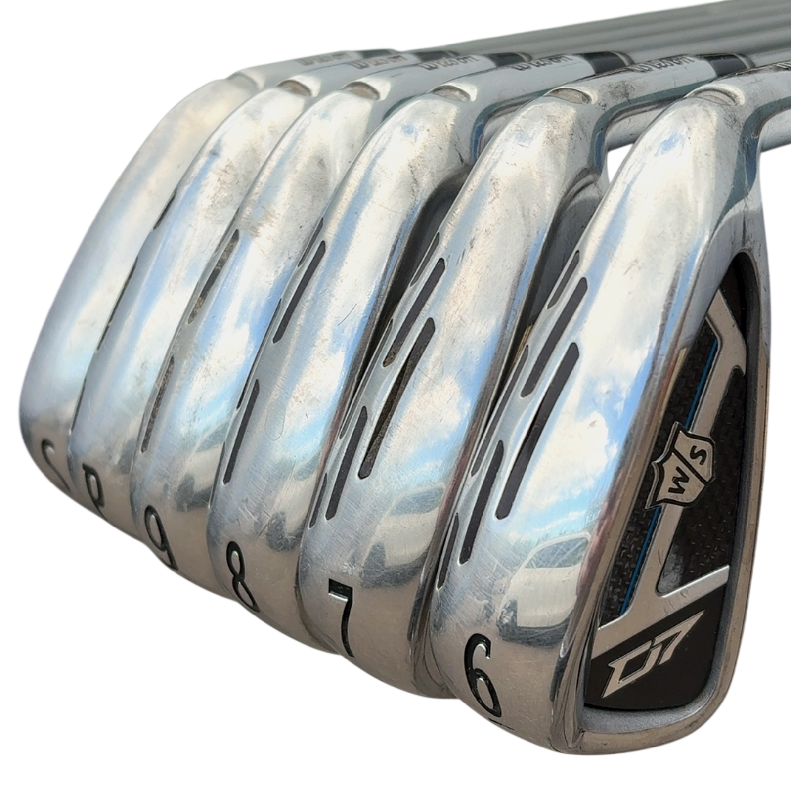 Wilson Staff D7 Juego de hierros / 6-PW+SW / Flex Regular / Grafito
