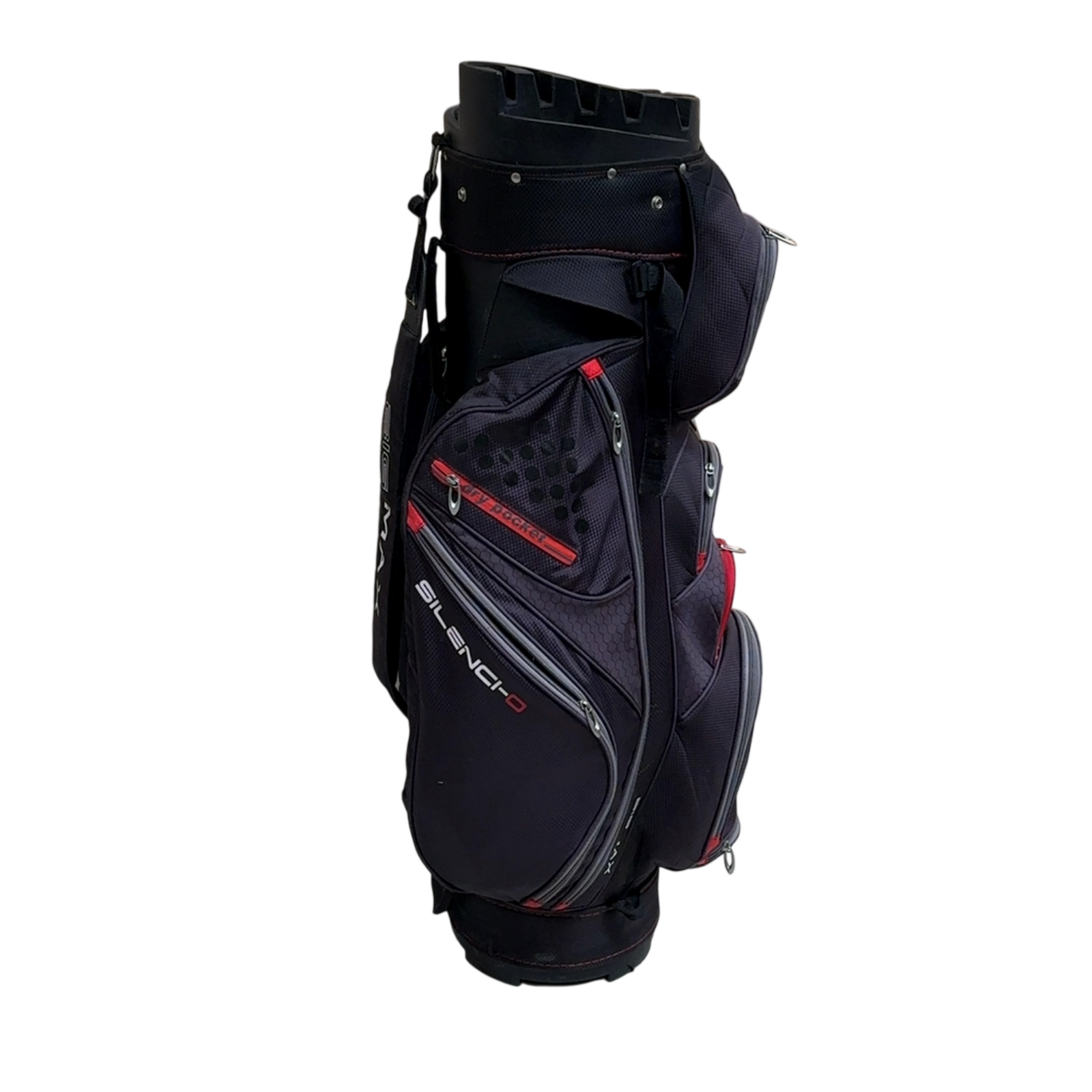 Big Max Silencio Golf Bag / 15-Rum / Marineblå