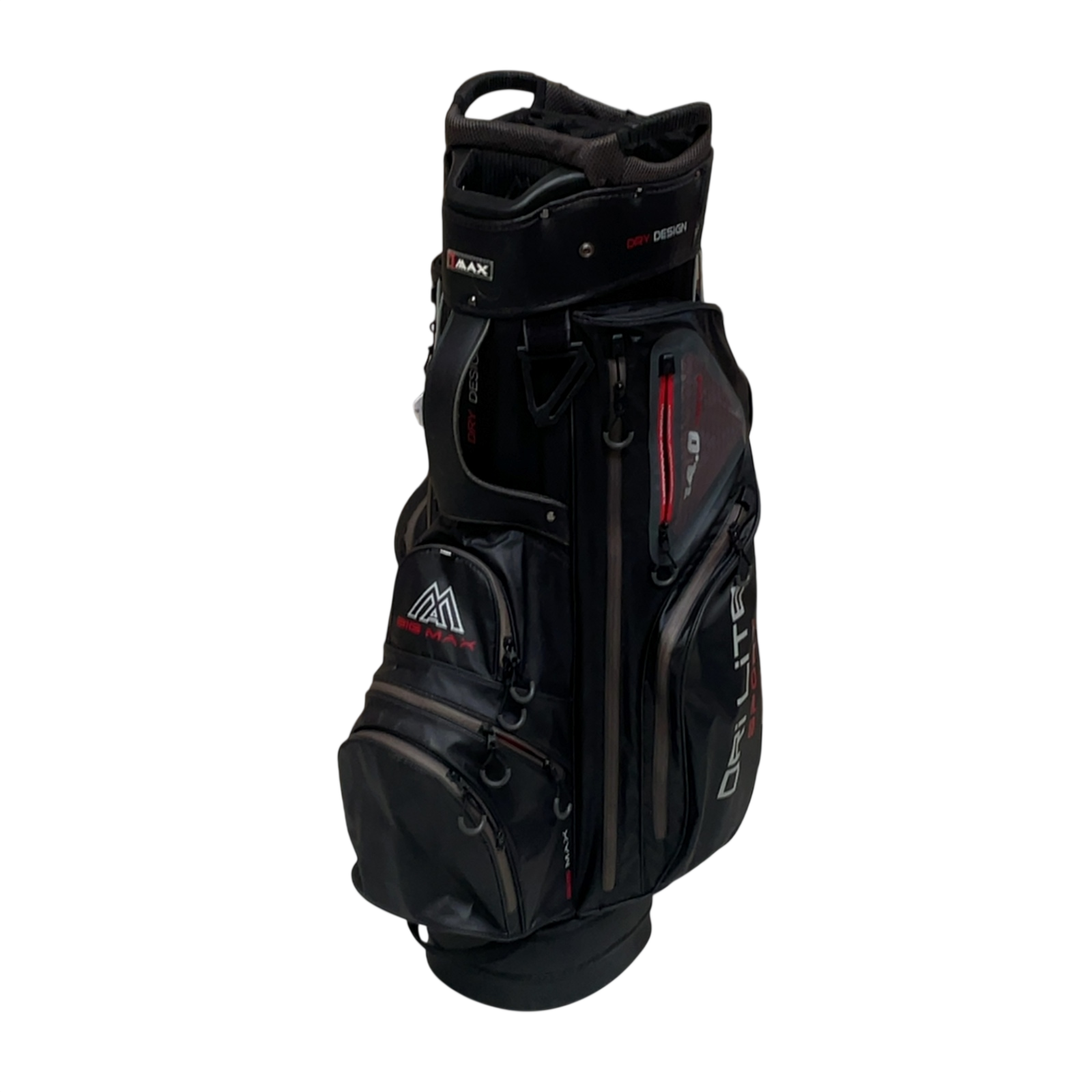 Big Max Dri Lite Sport 2 Golf Bag / 14-Rum / Sort