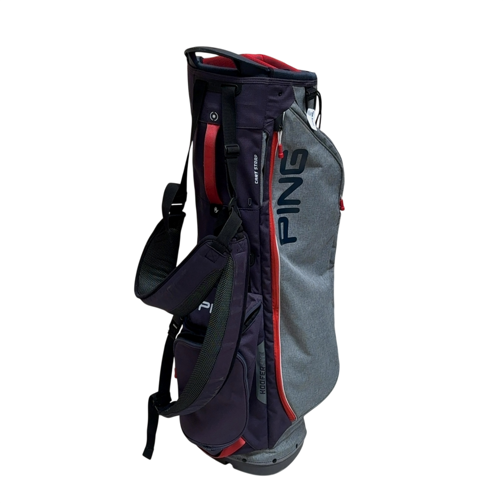 PING Golf Bag / 4-Rum / Grå
