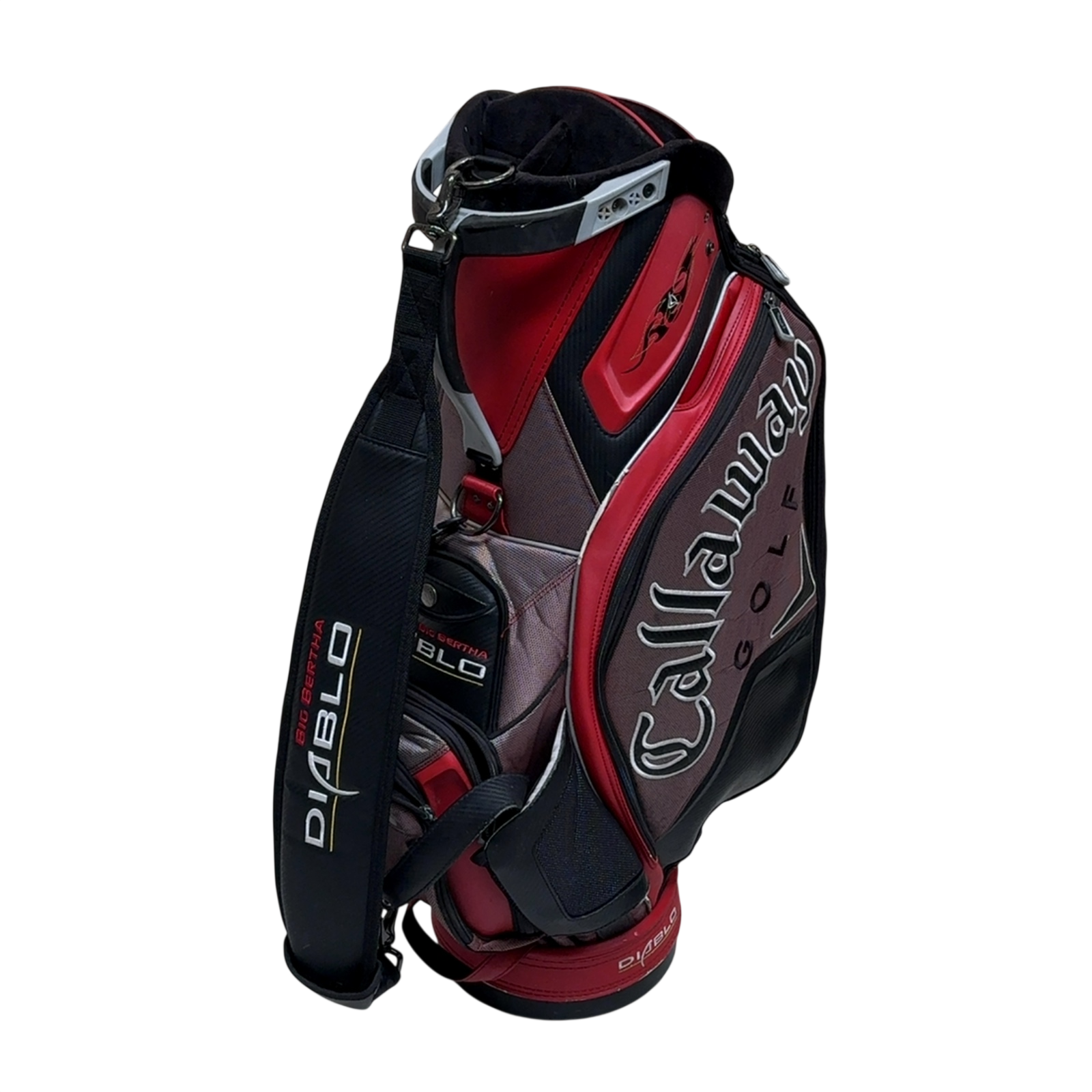 Callaway Big Bertha Diablo Golf Bag / 6-Way / Rojo