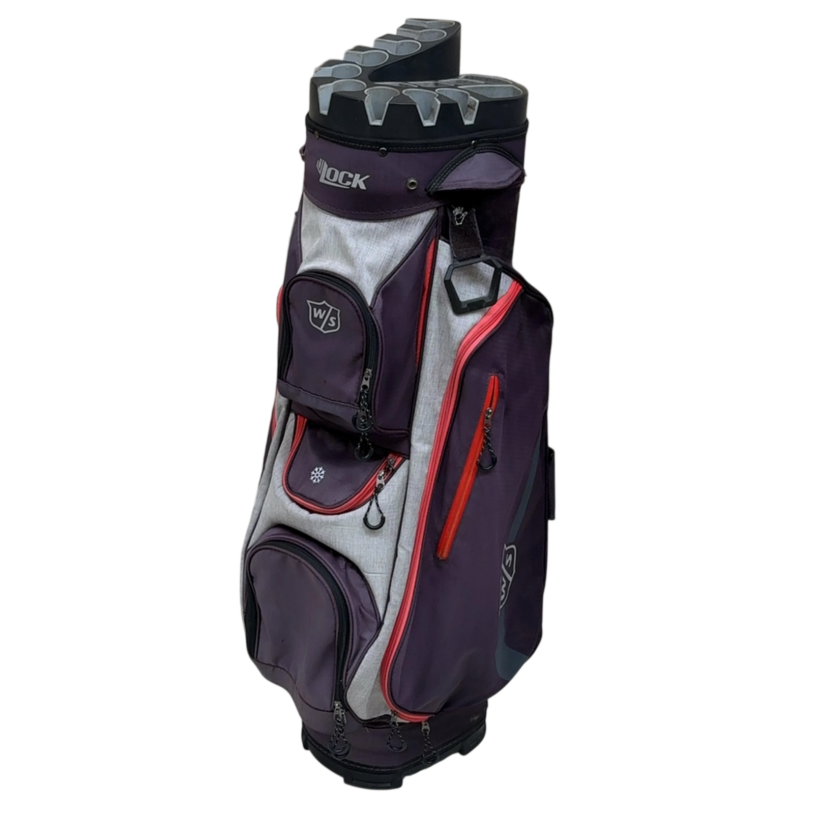 Wilson Ilock Golf Bag / 14-Way / Purple