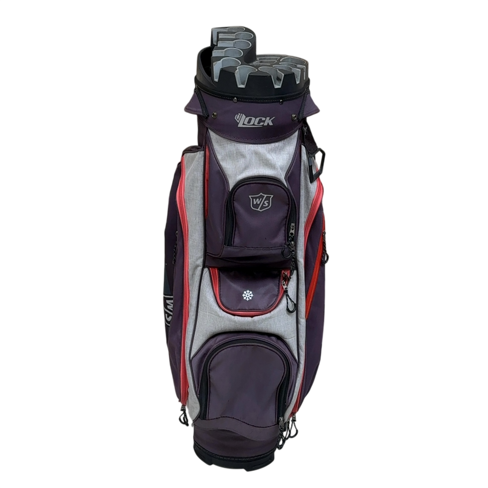 Wilson Ilock Golf Bag / 14-Way / Purple