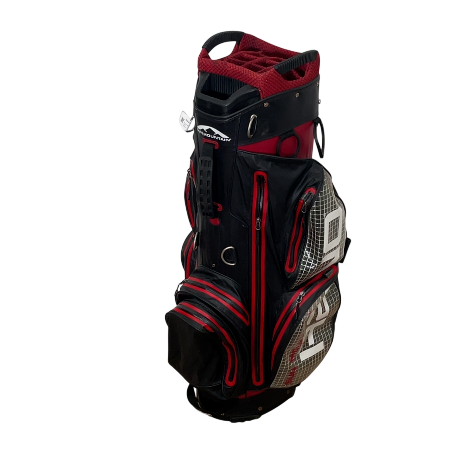 Sun Mountain H2NO Golf Bag / 14-Rum / Rød