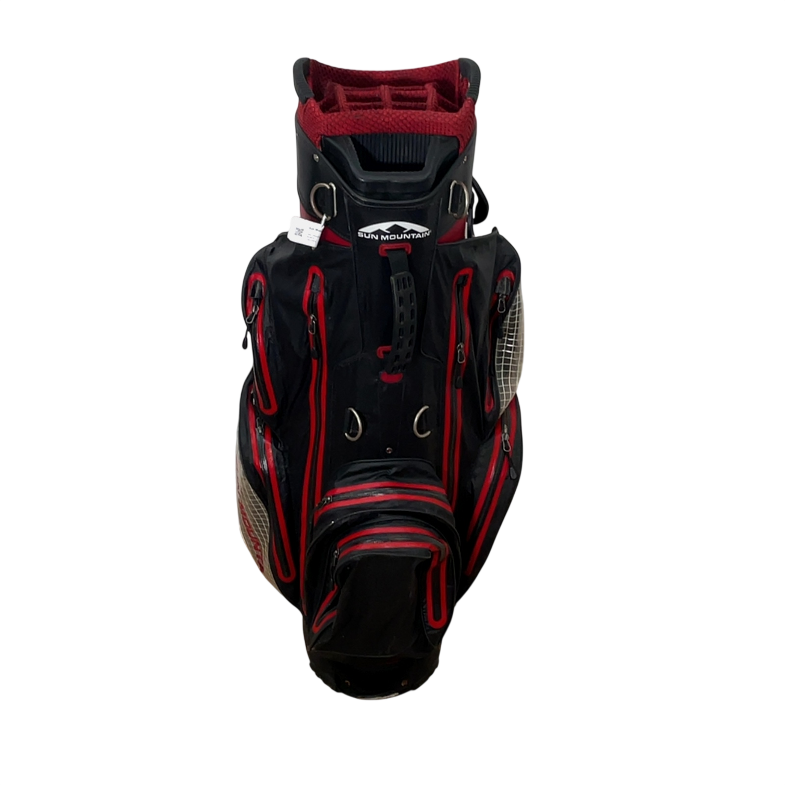Sun Mountain H2NO Golf Bag / 14-Rum / Rød