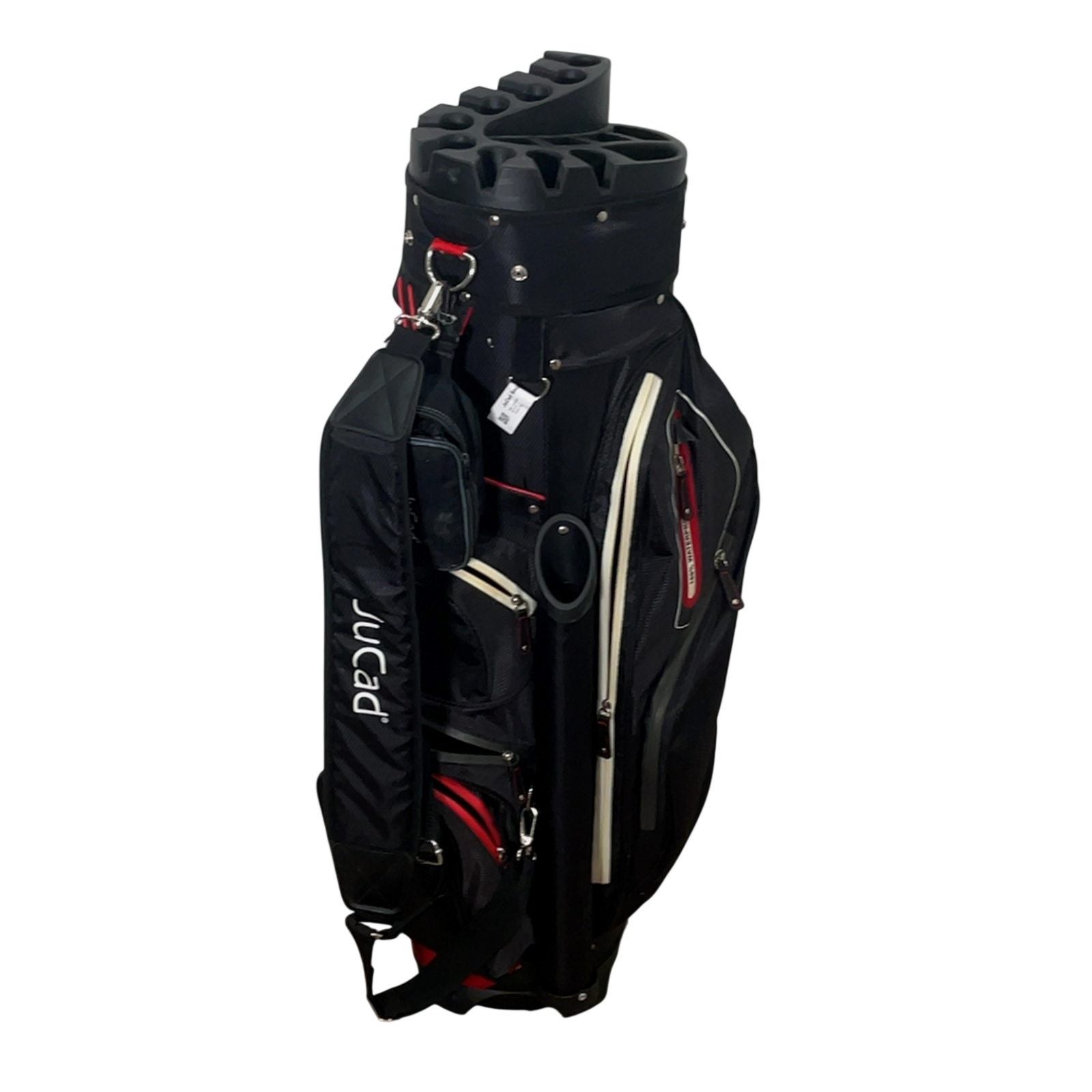 JuCad Golf Bag / 14-Rum / Sort