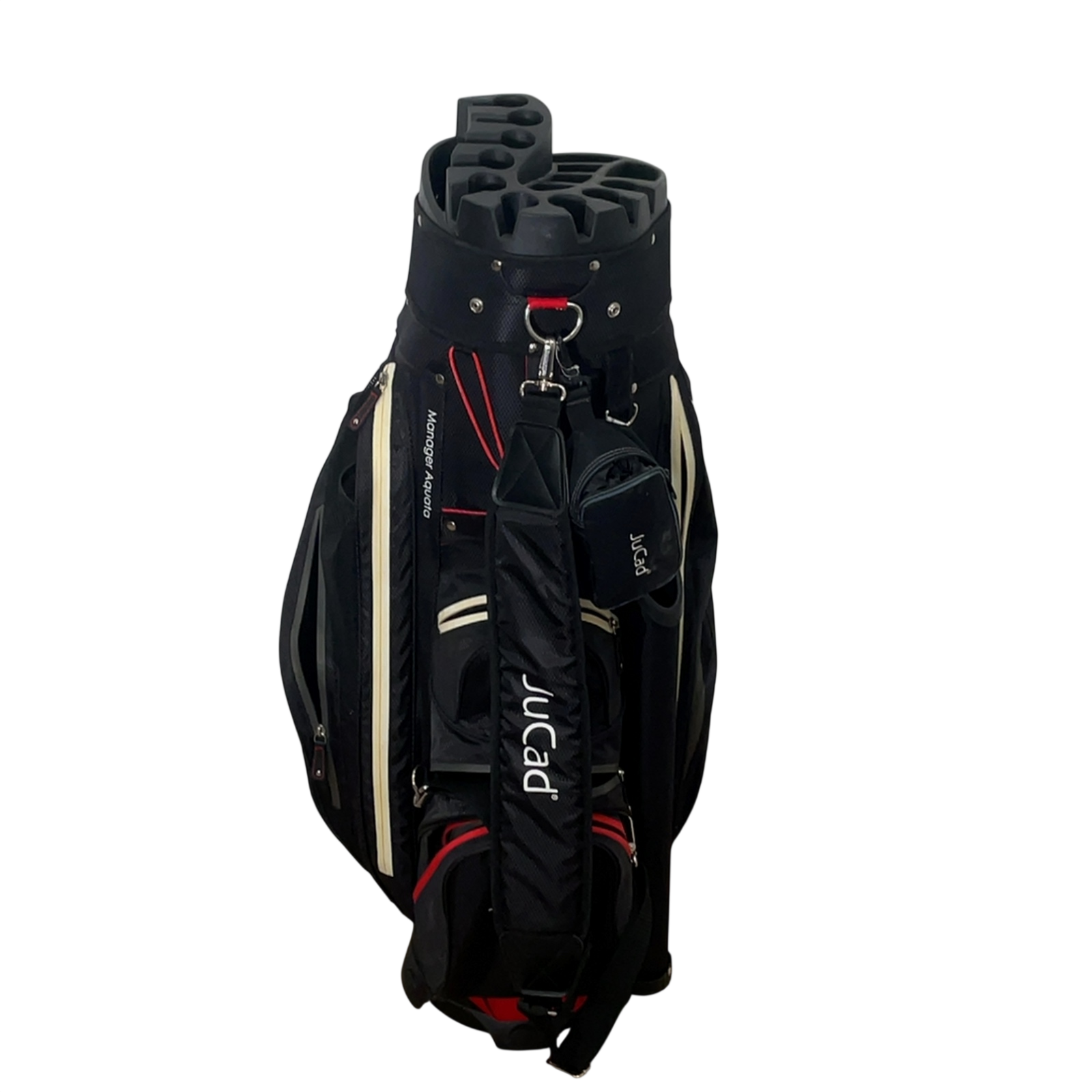 JuCad Golf Bag / 14-Rum / Sort