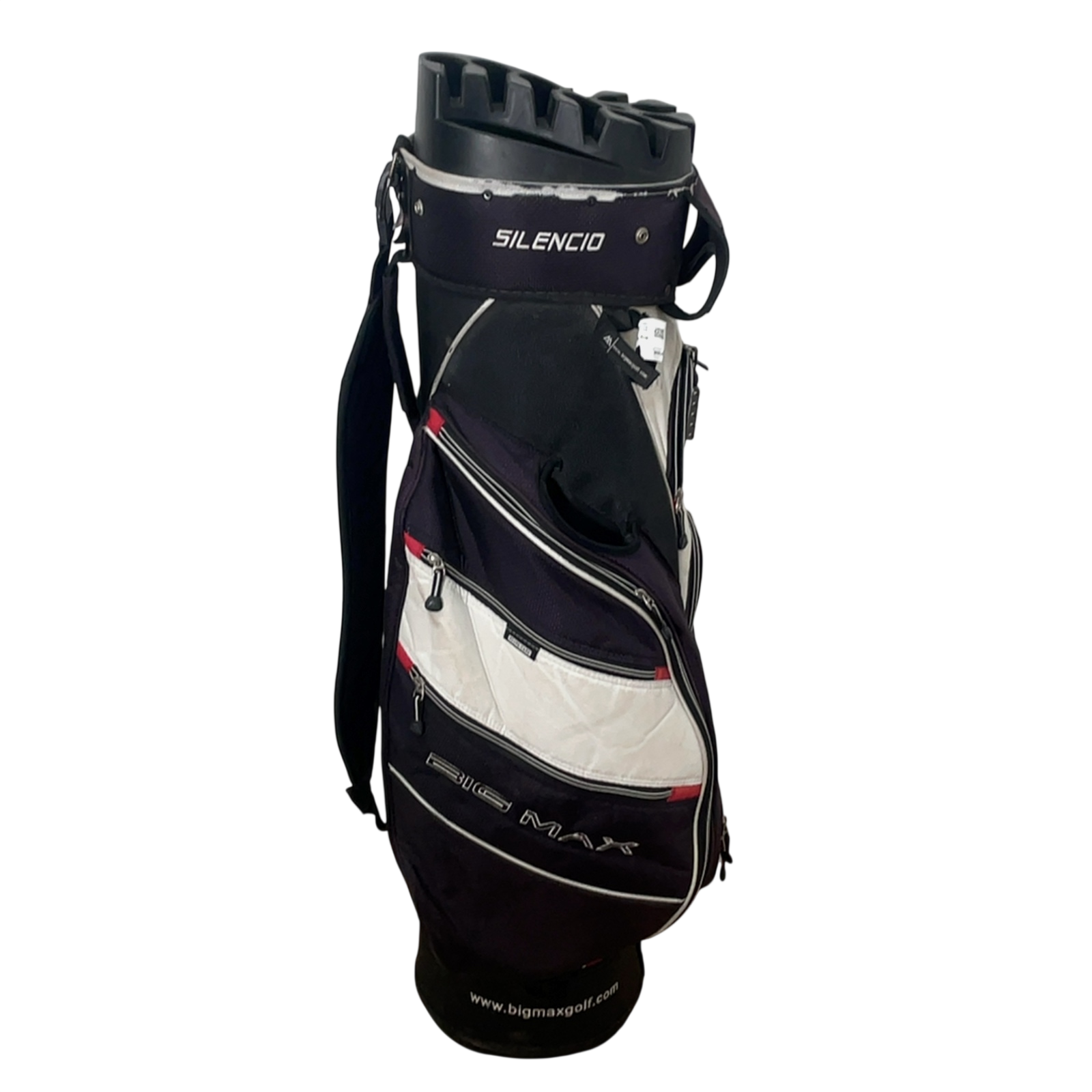 Big Max Silencio Golf Bag / 15-Rum / Marineblå