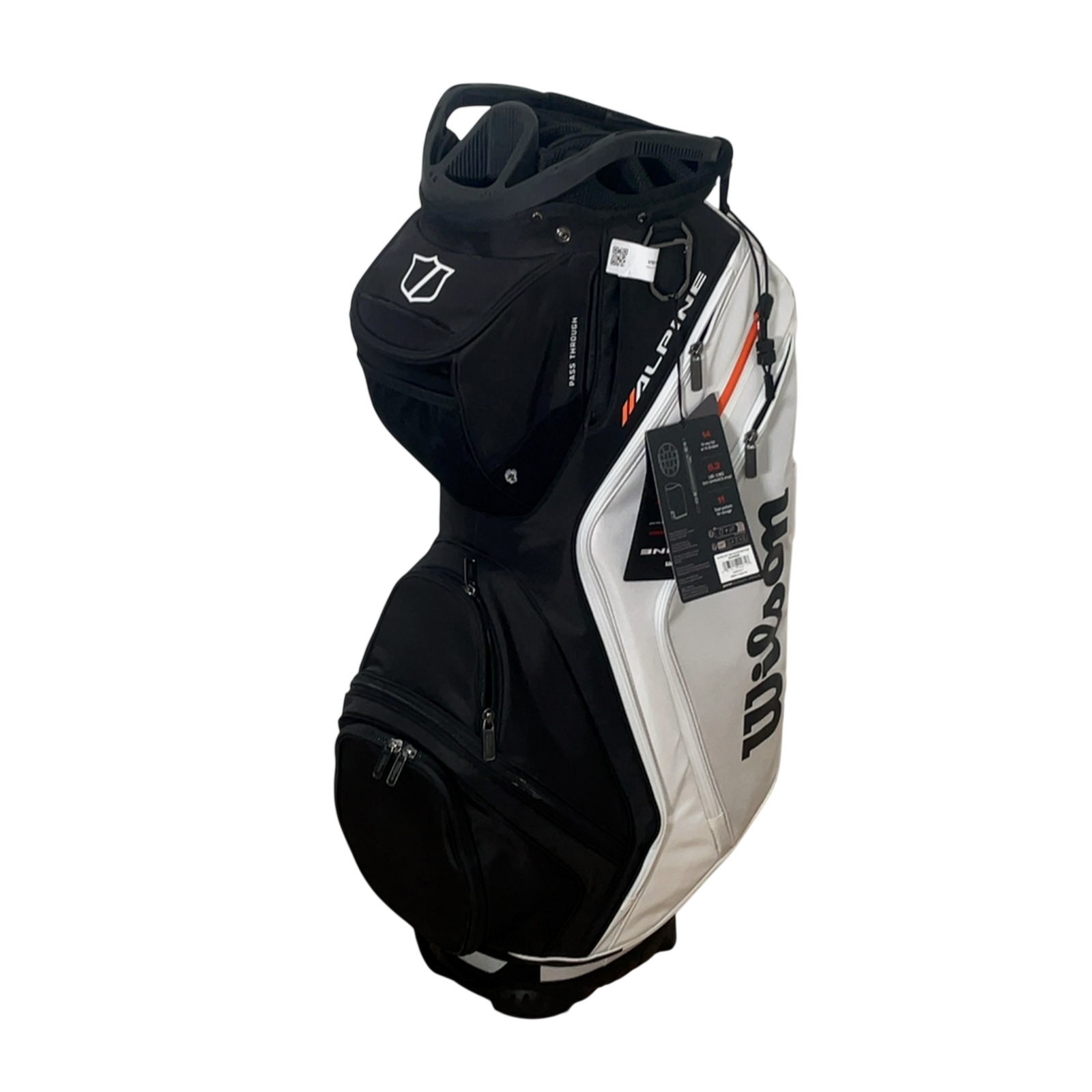 Wilson Alpine Golf Bag / 14-Rum / Hvid