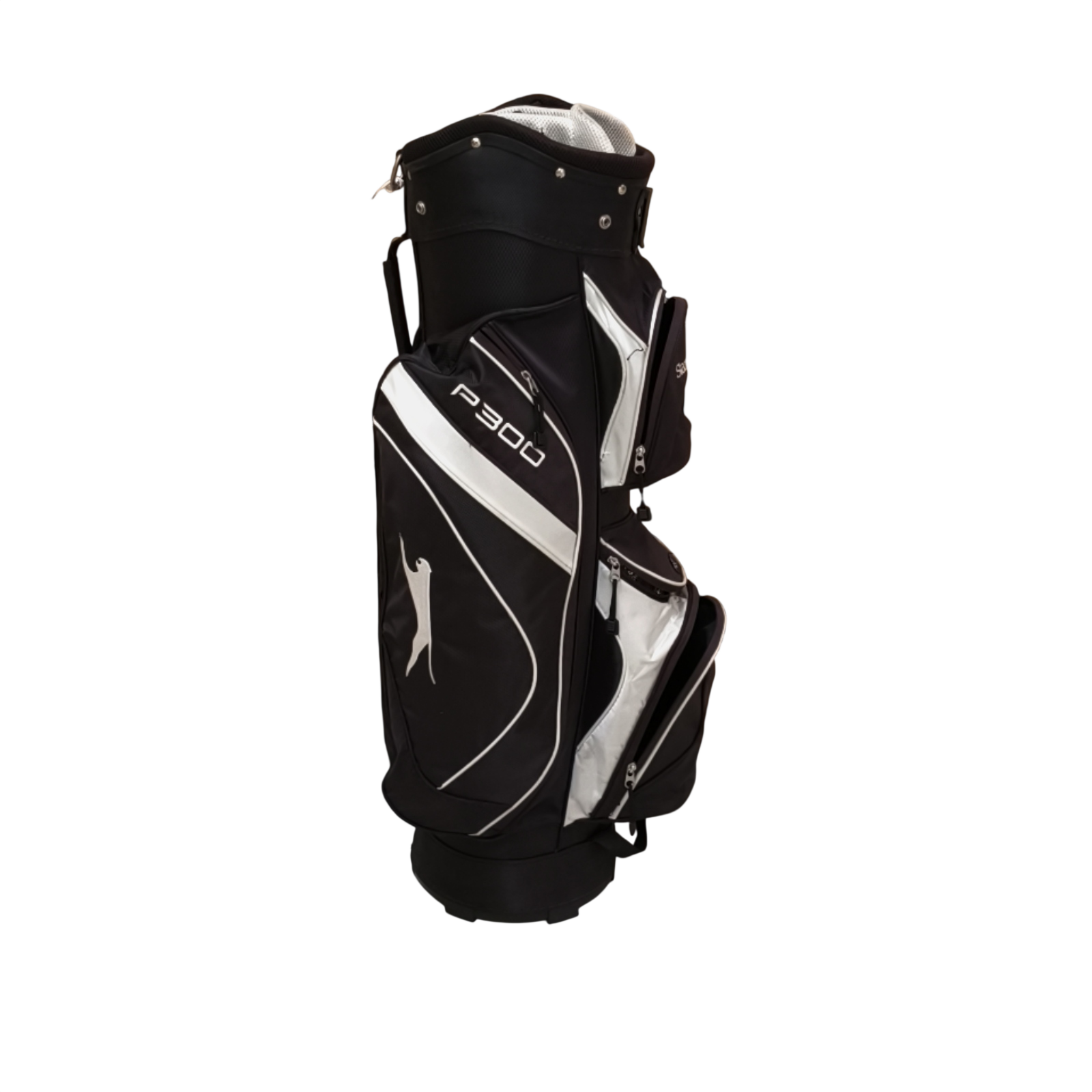 Slazenger P300 Golf Bag / 10-Rum / Sort