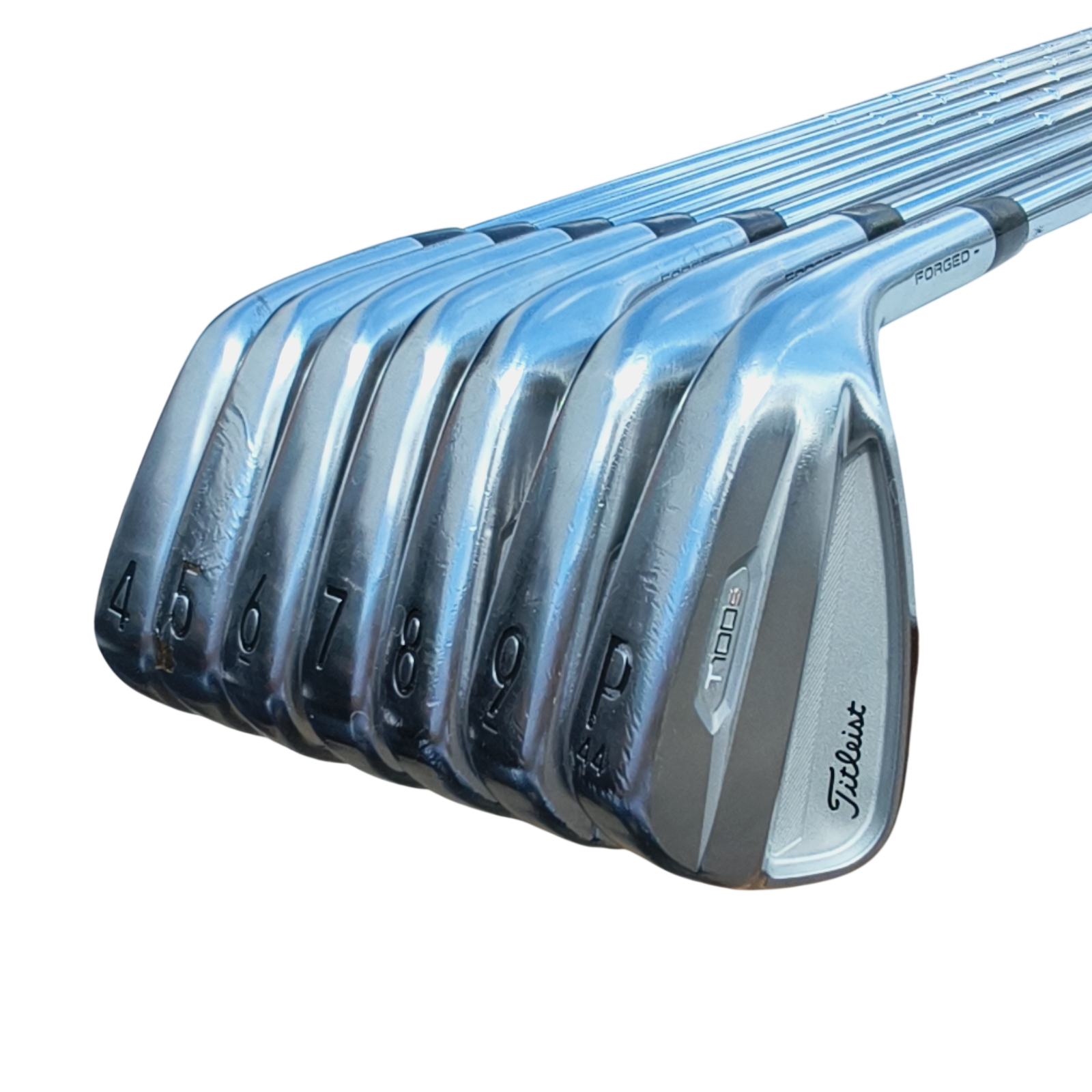 Titleist T100S Jernsæt / 4-PW / Flex X-Stiff / Stål