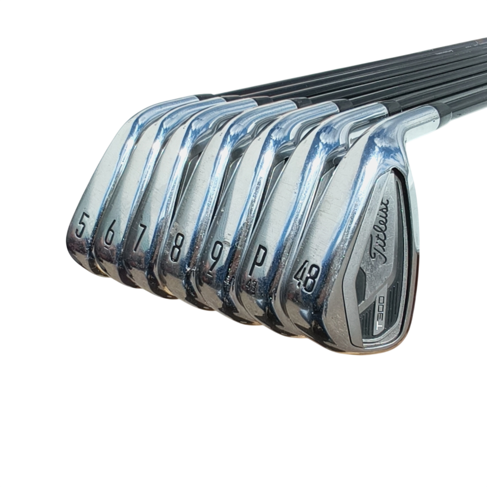 Titleist Titleist T300 Jernsæt / 5-PW+GW / Flex Regular / Grafit