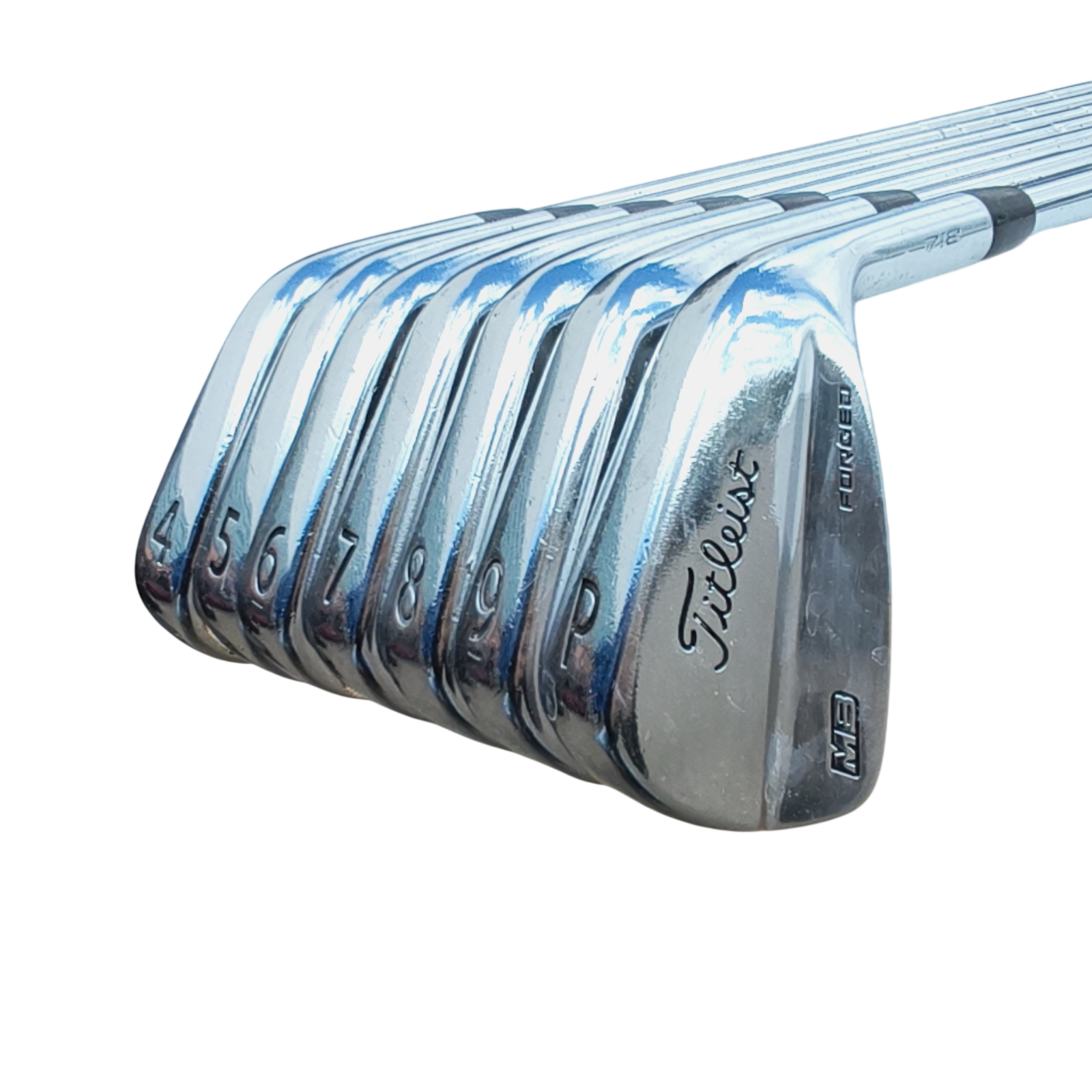 Titleist 718 MB|718 CB Eisenset / 4-PW / Flex X-Stiff / Stahl
