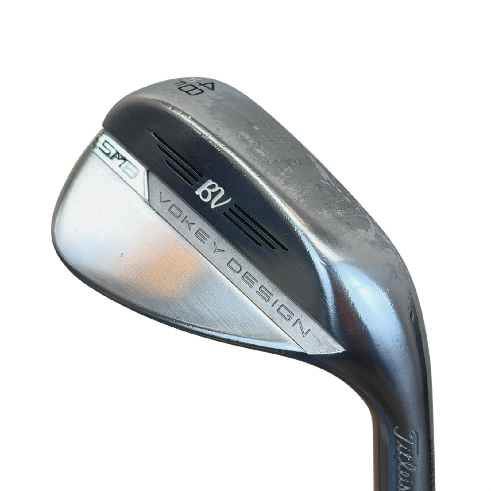 Titleist SM8 Tour Chrome F Grind Wedge / Flex Wedge / 48/10