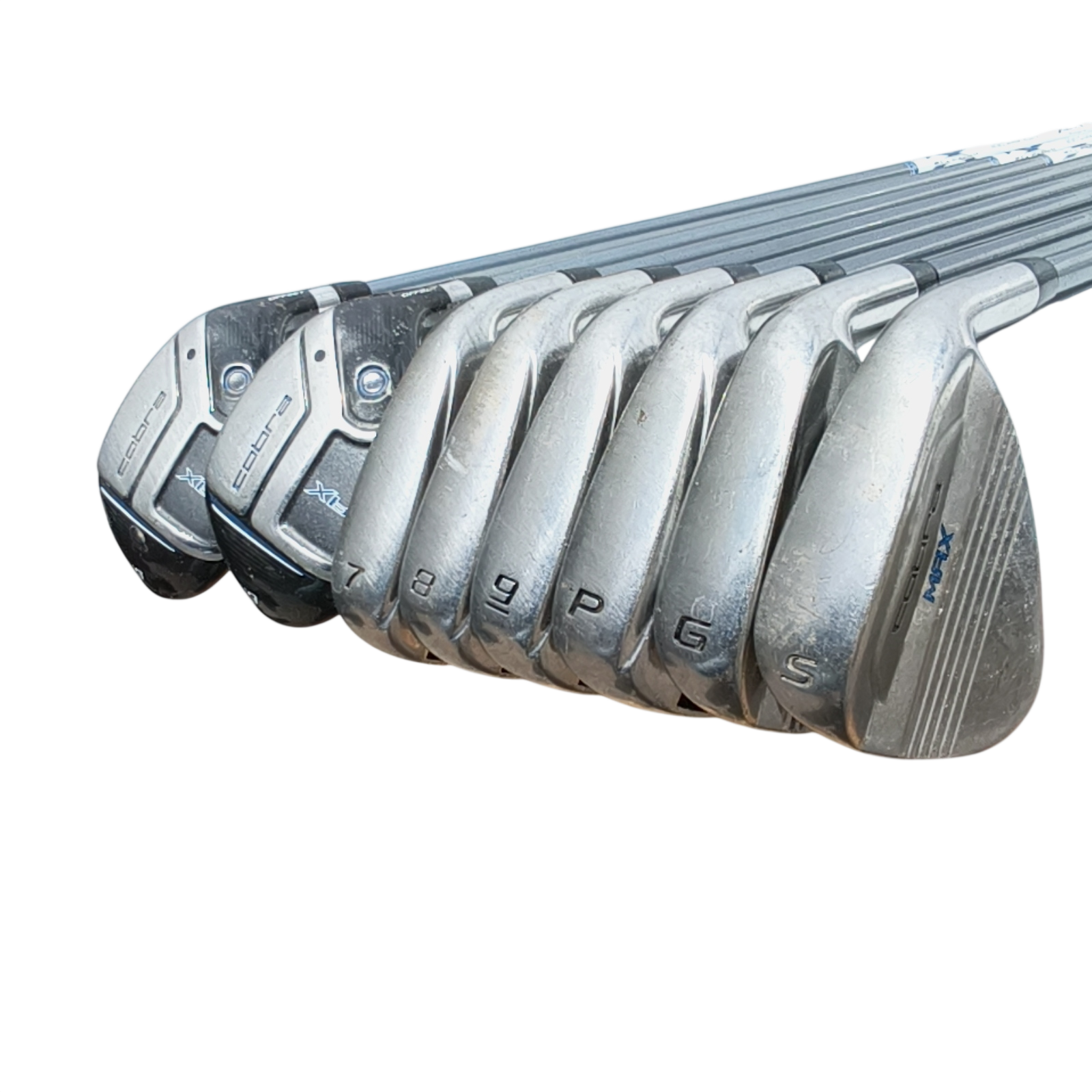 Cobra F-MAX tecflo Juego de hierros / 5-PW+GW+SW / Flex A-flex / Grafito