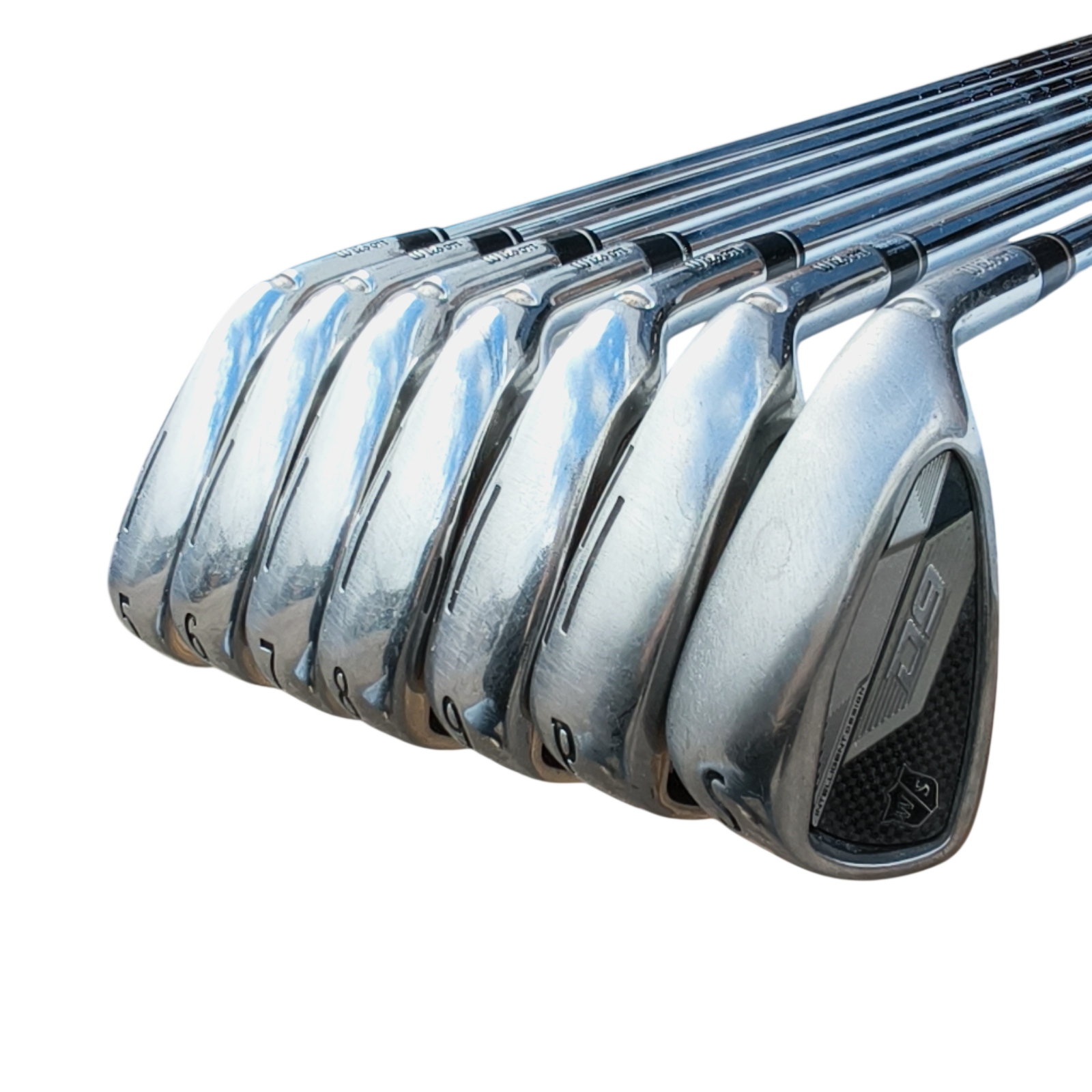 Wilson Staff D9 Juego de hierros / 5-PW+SW / Flex Regular / Acero