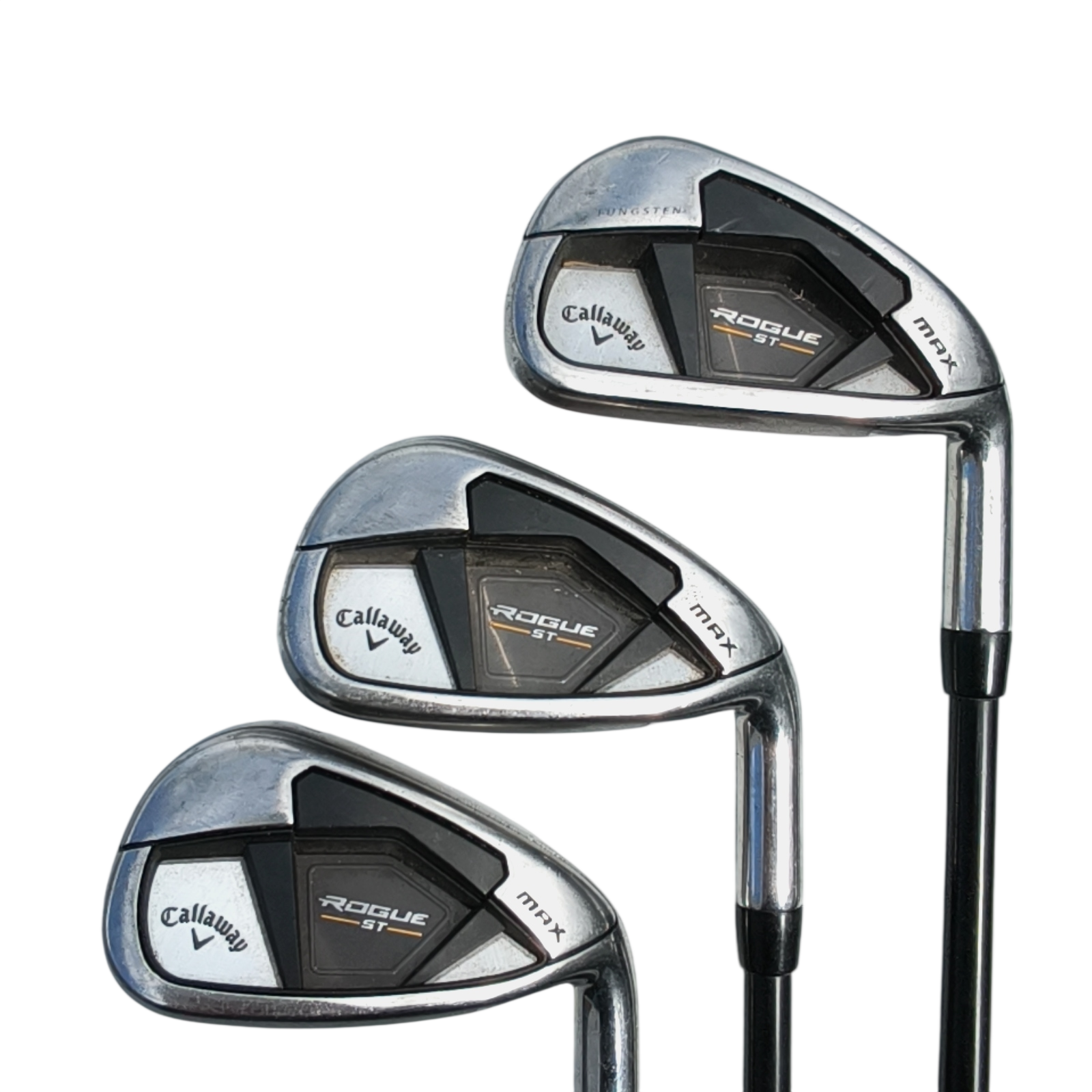 Callaway Rogue ST Max Juego de hierros / 5-PW+GW / Flex Ladies / Grafito