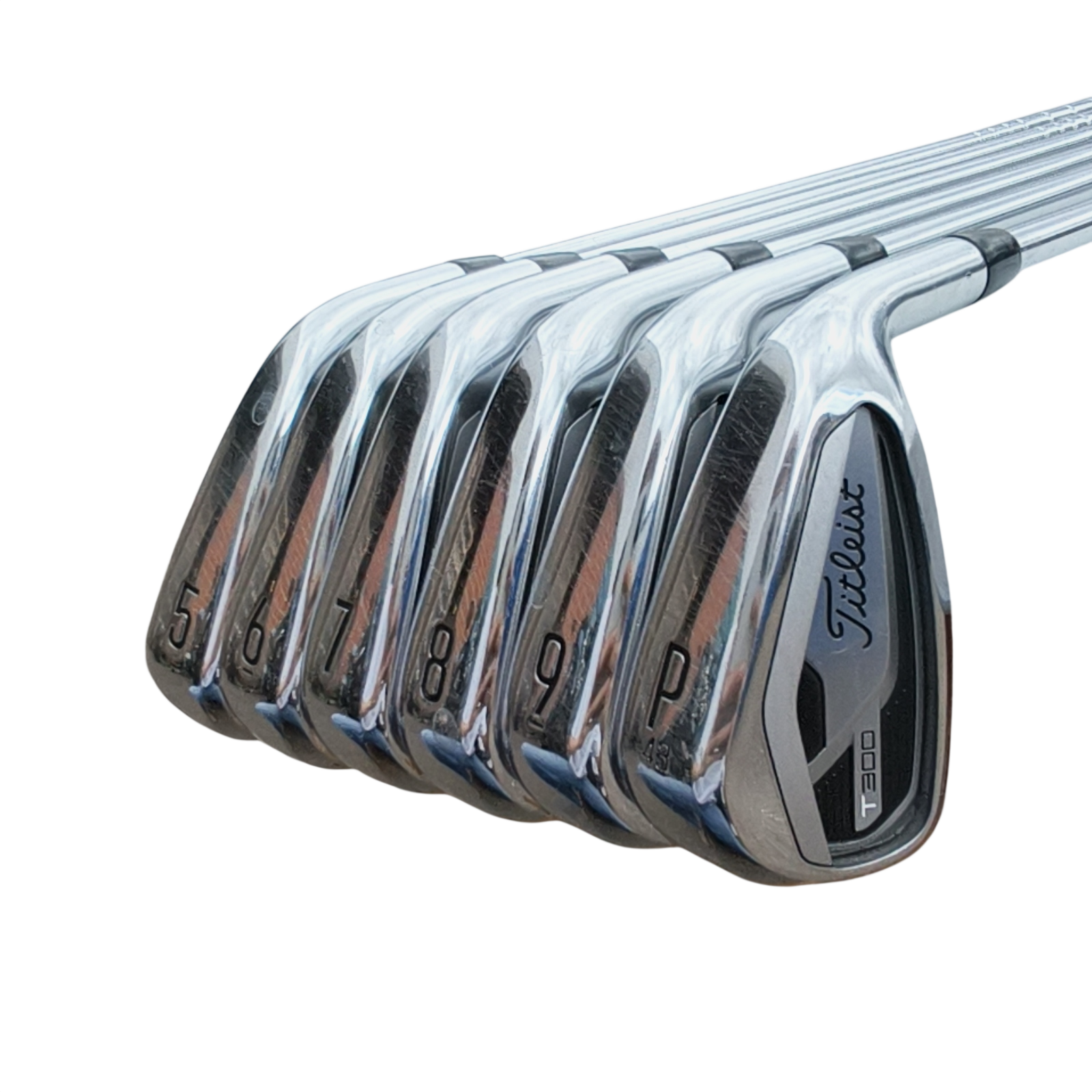 Titleist T300 2019 Eisenset / 5-PW / Flex Regular / Stahl