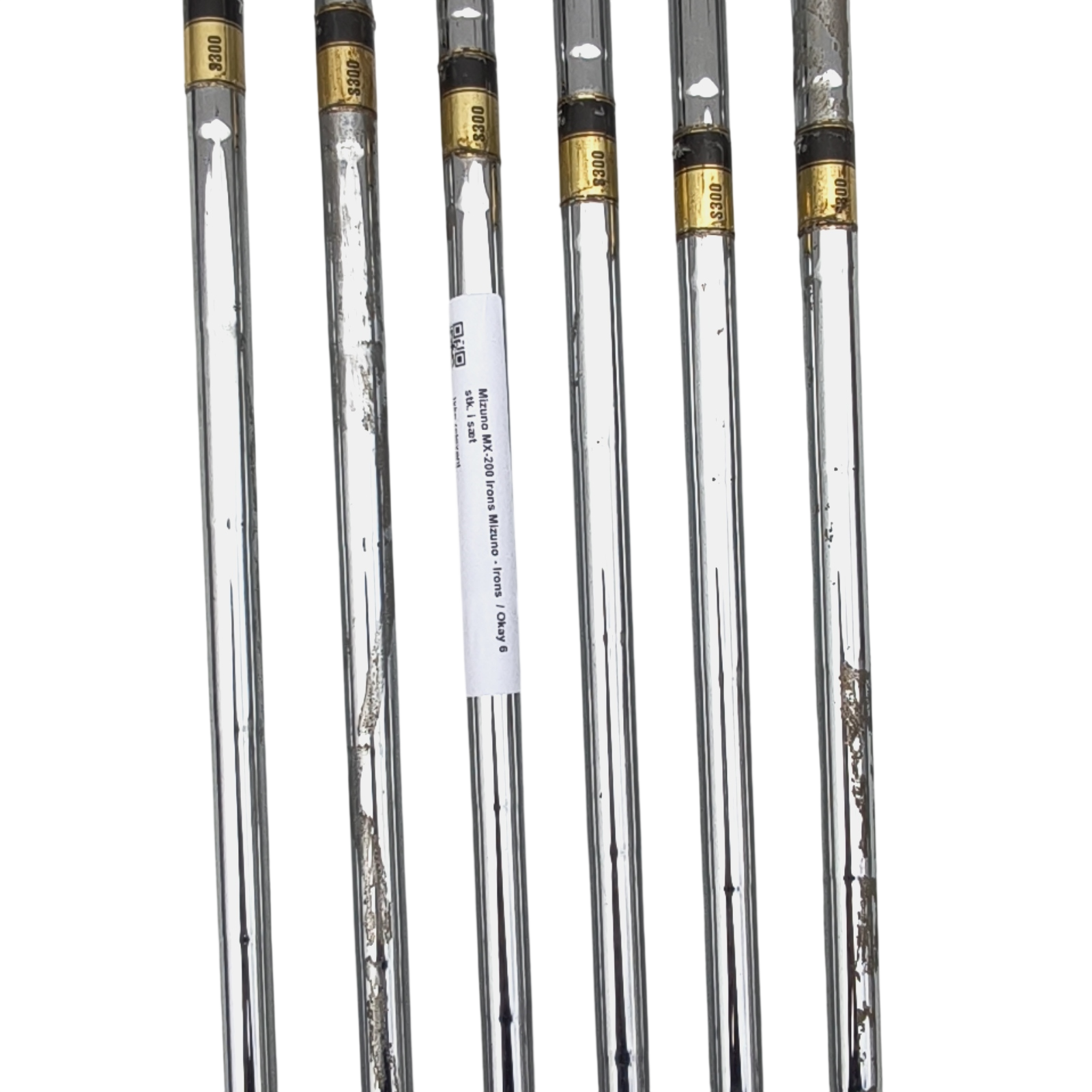 Mizuno MX-200 Iron Set / 5-PW / Flex Stiff / Steel