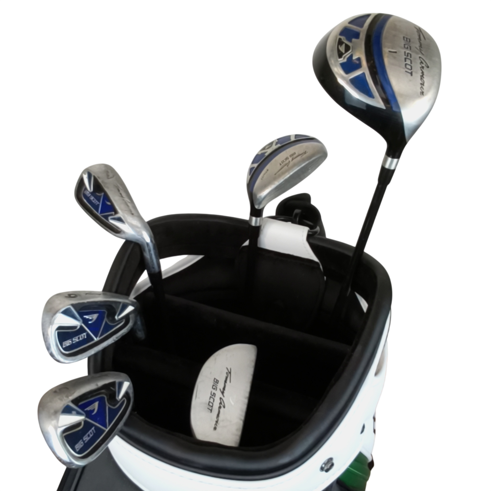 Tommy Armour Big Scot Komplet Sæt Uden Bag / 7+9+SW / Flex Junior / Grafit