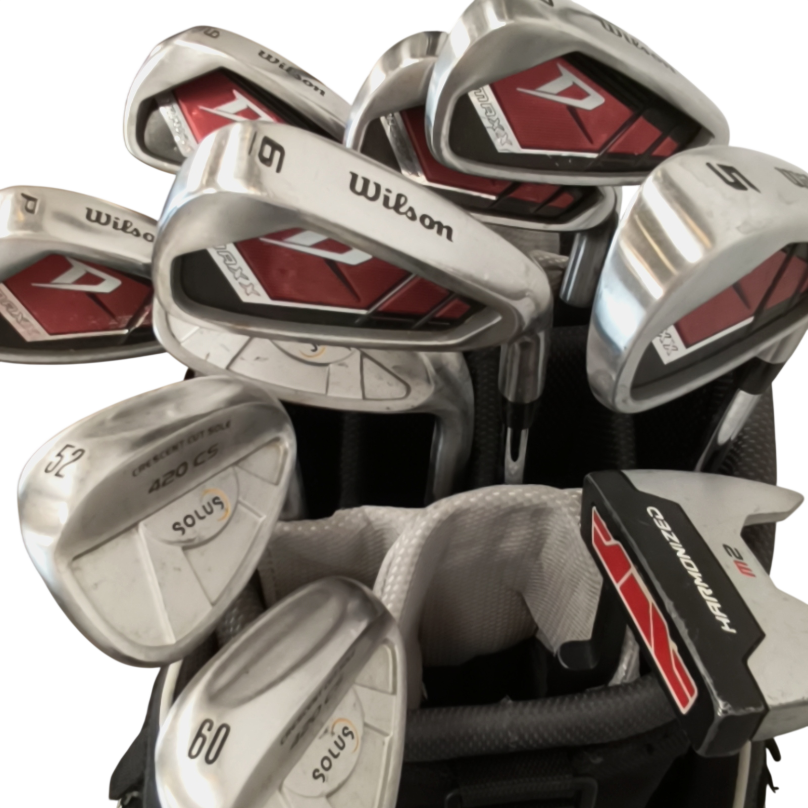 Wilson MaxX Komplett Set Ja / 5-PW+GW+SW+LW / Flex Regular / Stål