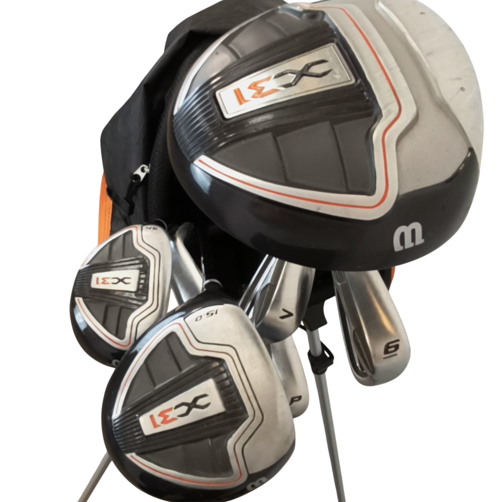 Linkshand Wilson X31 Komplettset Ja / 6-PW+SW / Flex Regular / Stahl