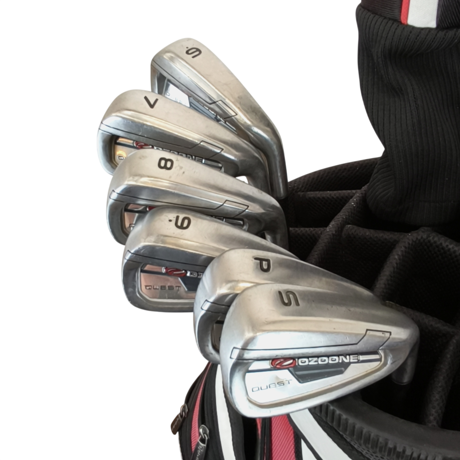 Ozoone Quest Komplet Sæt Uden Bag / 6-PW+SW / Flex Ladies / Grafit