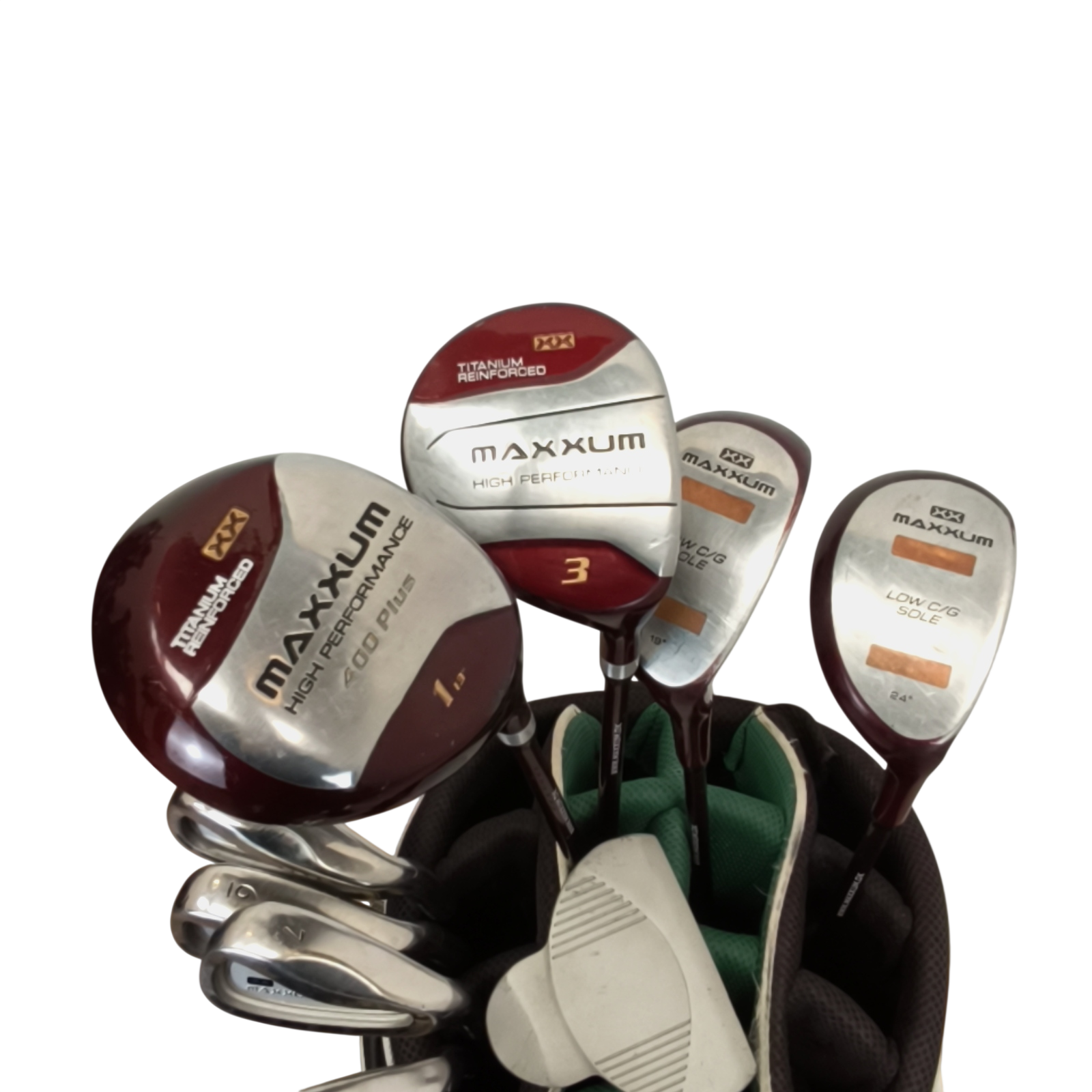 Maxxum Aero Komplet Sæt Uden Bag / 5-PW+SW / Flex Ladies / Grafit